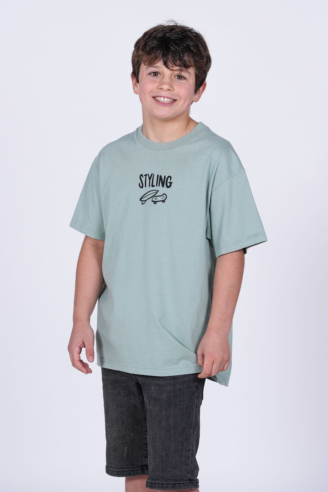 Camiseta Styling Area - mint