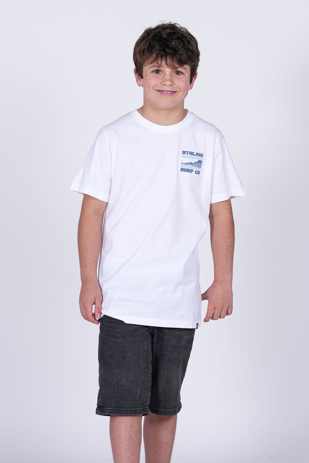 Camiseta Serie - blanco