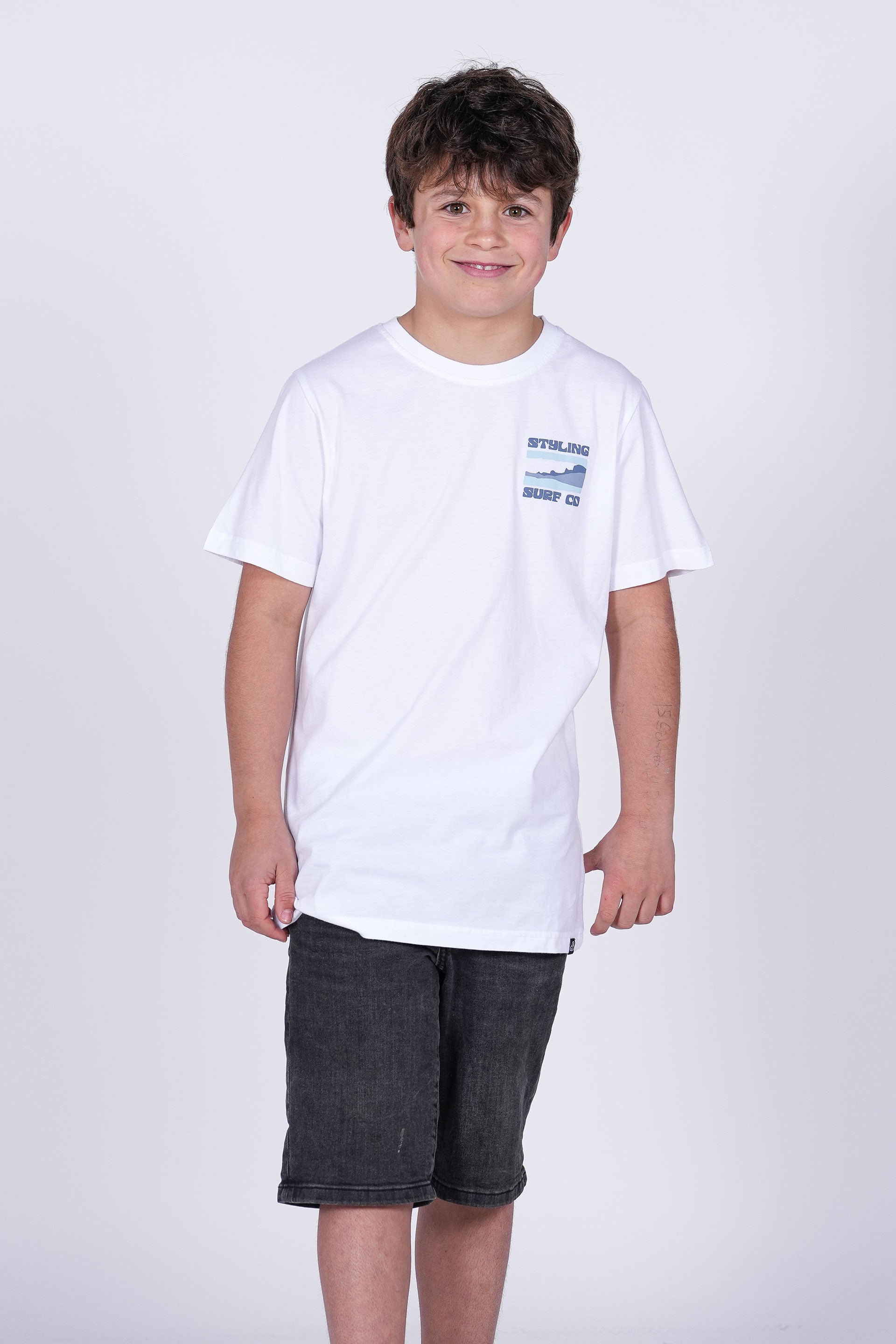 Camiseta Serie - blanco