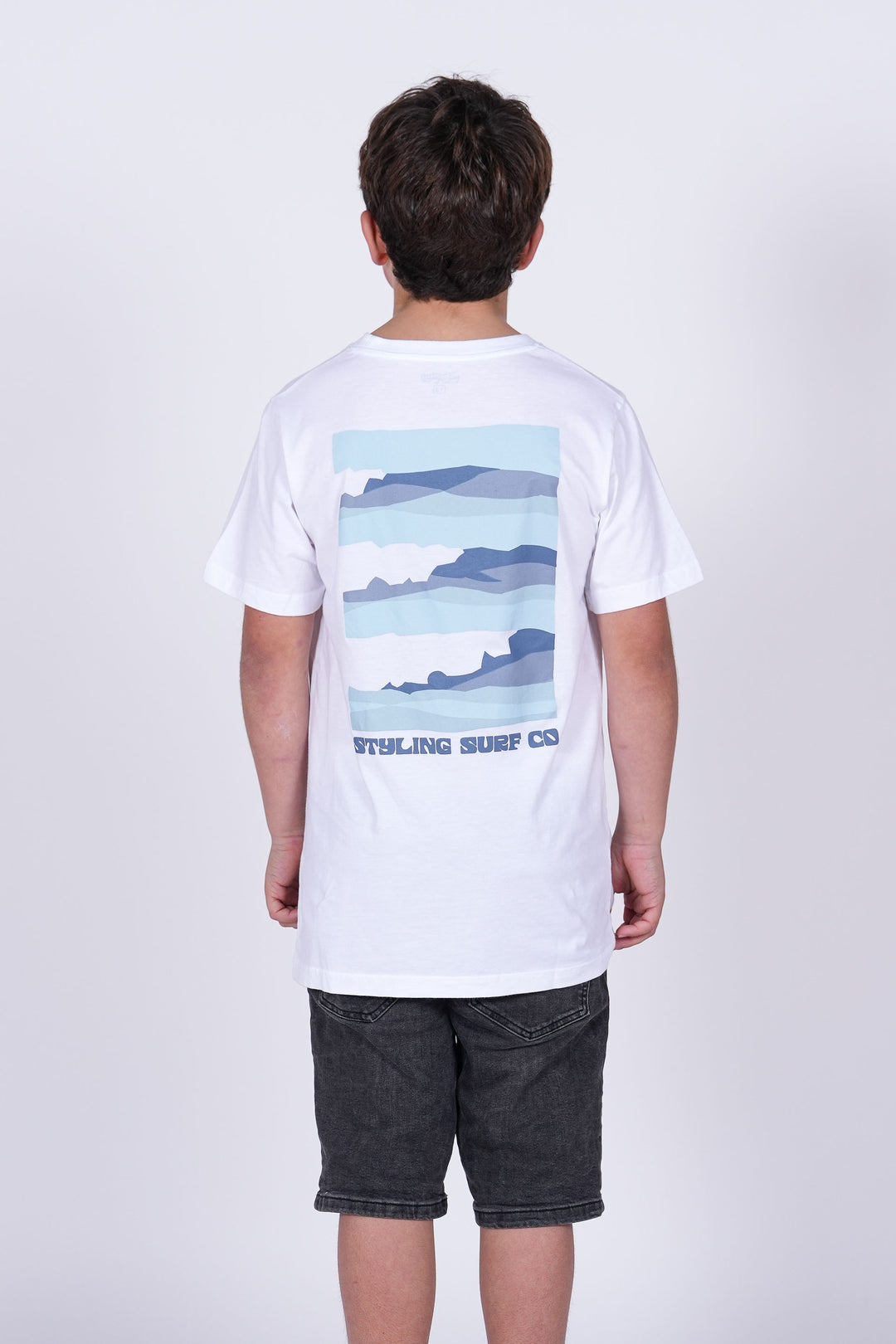 Camiseta Serie - blanco