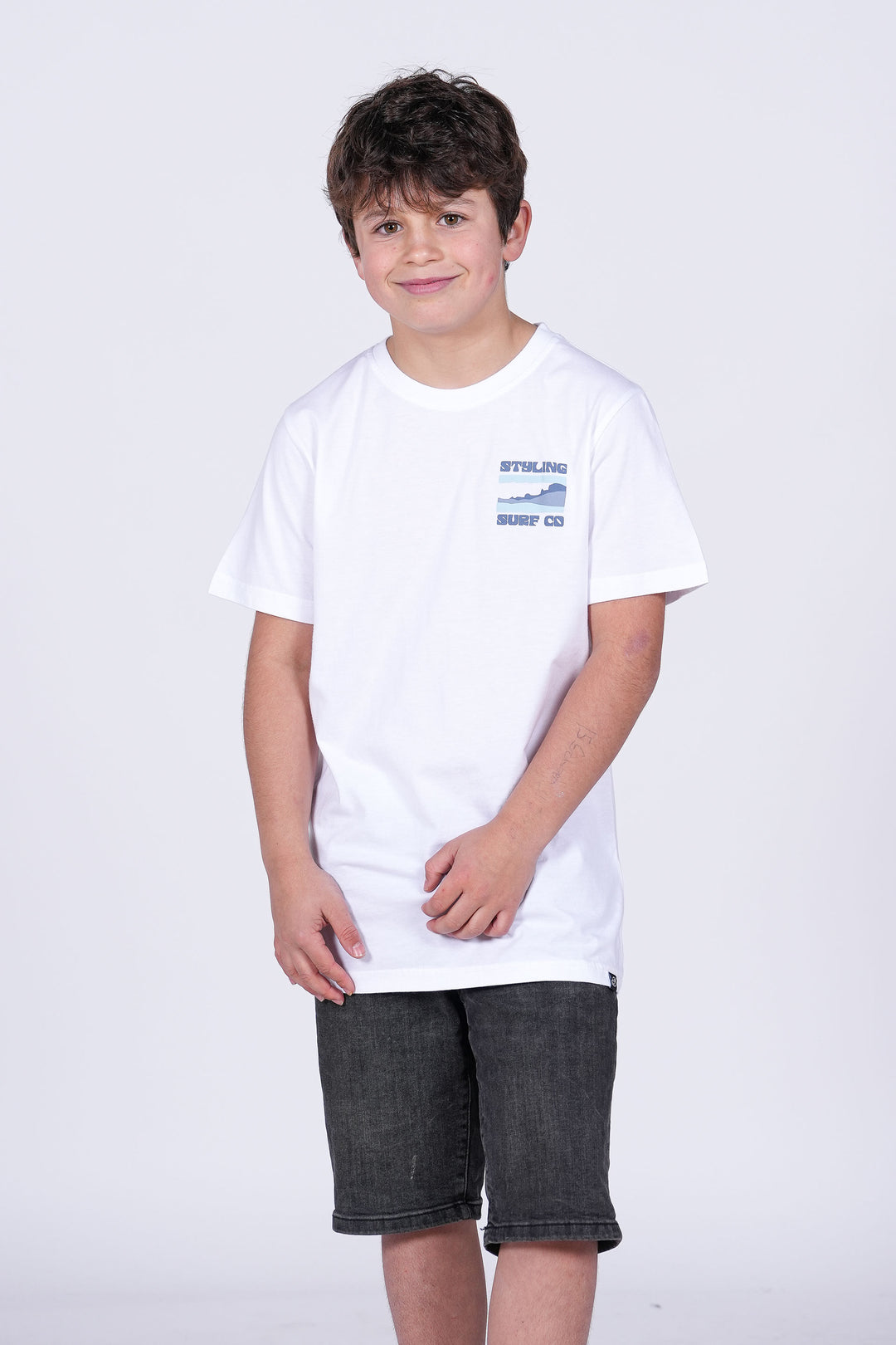 Camiseta Serie - blanco