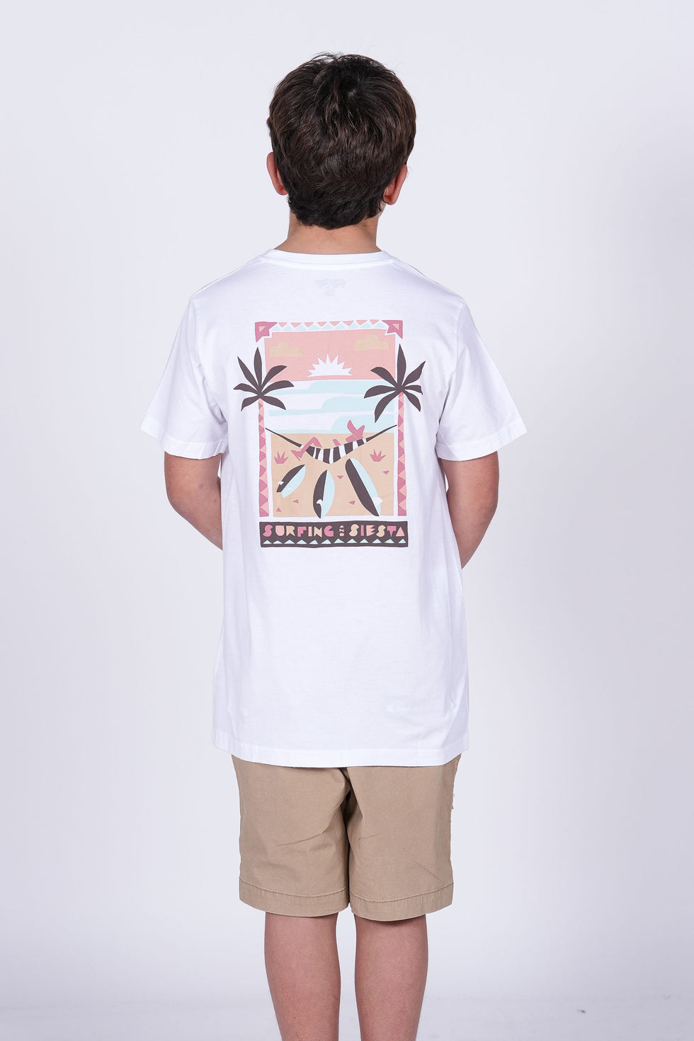 Camiseta Siesta - blanco loading=