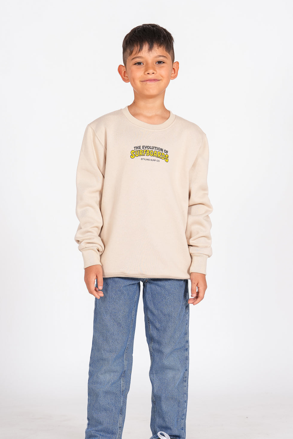 Sudadera Styling Evo - piedra loading=