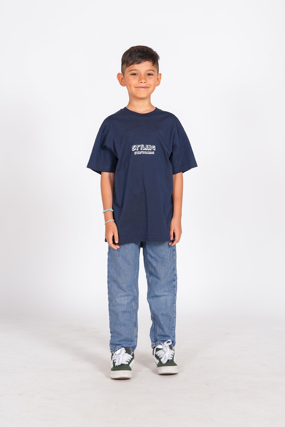 Camiseta Styling Quiver - navy