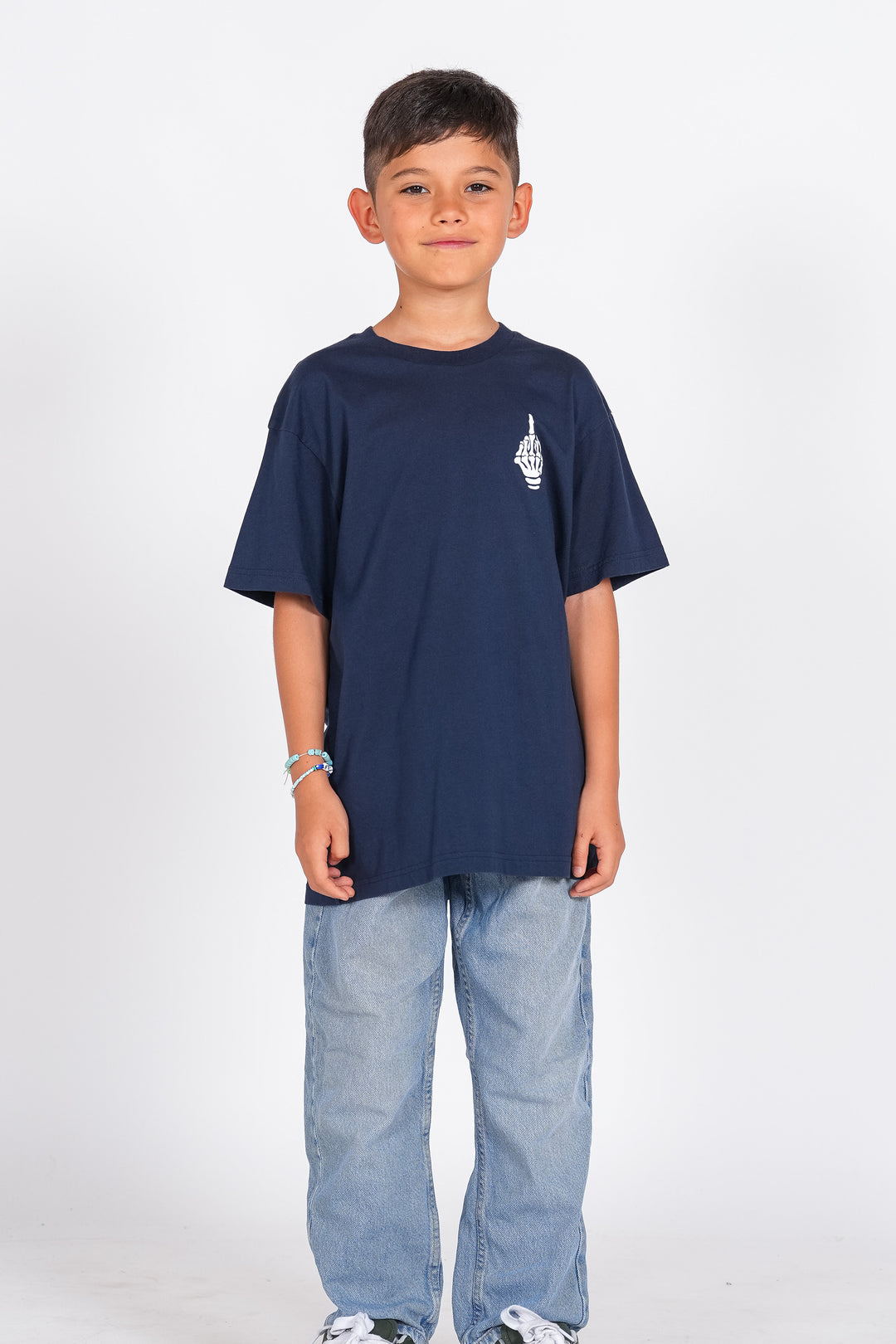 Camiseta Styling Waiting For - navy