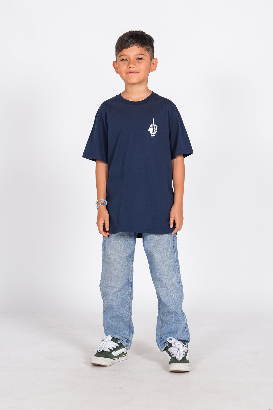 Camiseta Styling Waiting For - navy
