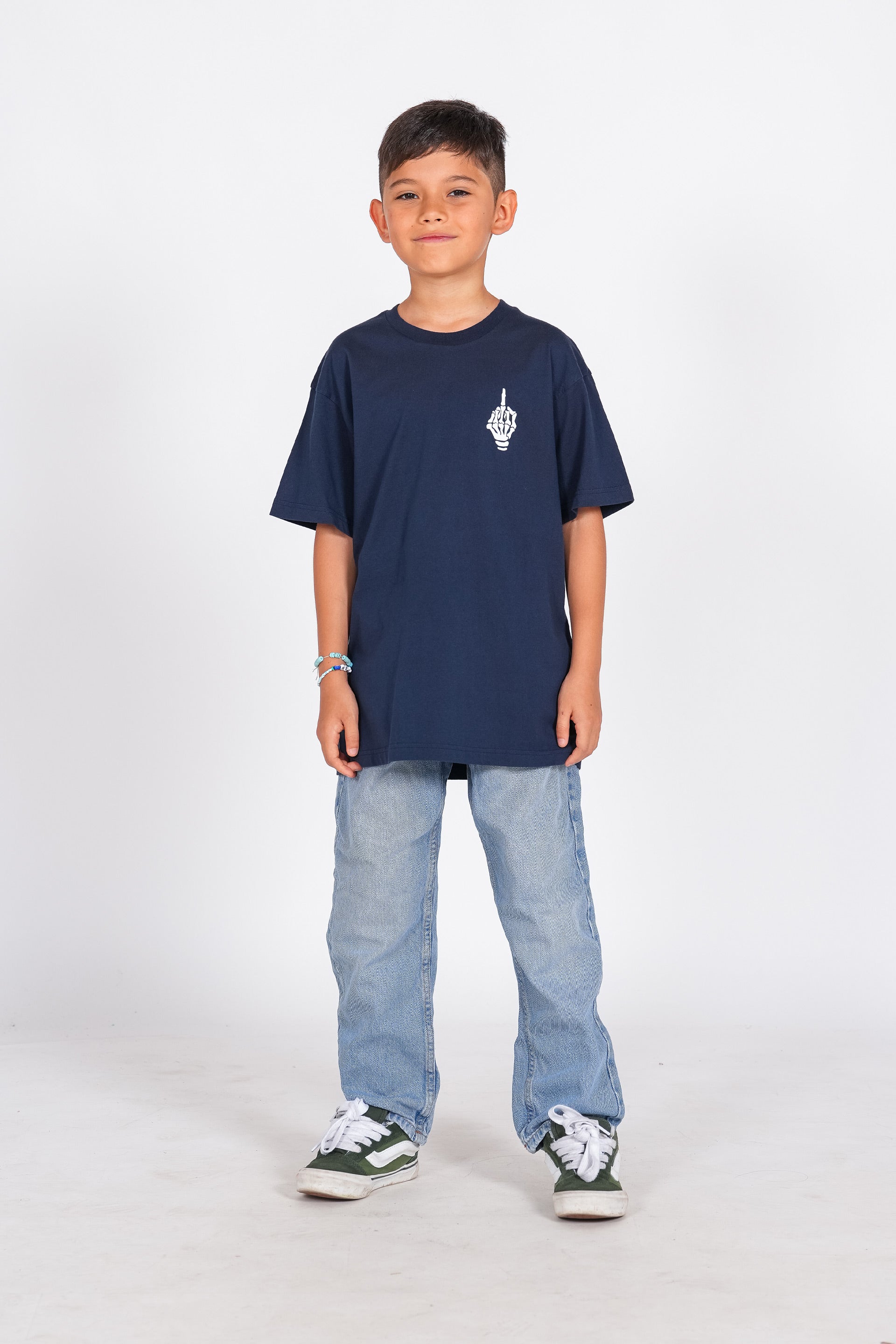 Camiseta Styling Waiting For - navy