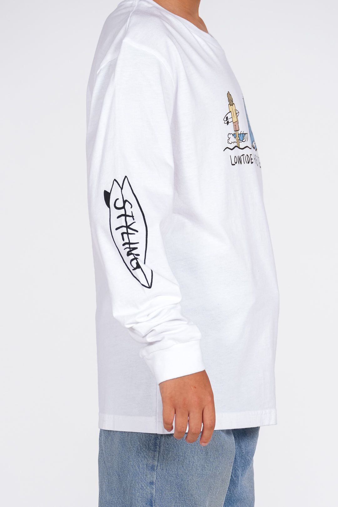 Camiseta Styling Tides - blanco