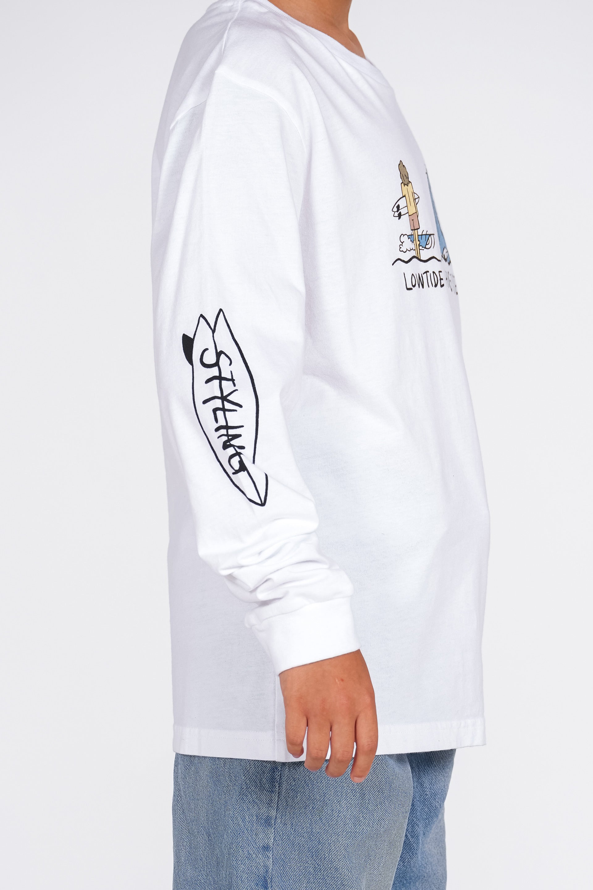 Camiseta Styling Tides - blanco