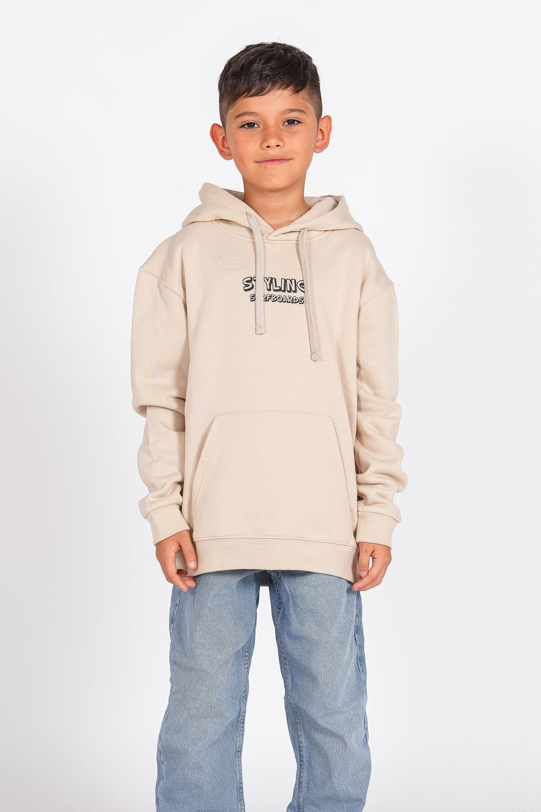 Sudadera Styling Quiver - piedra