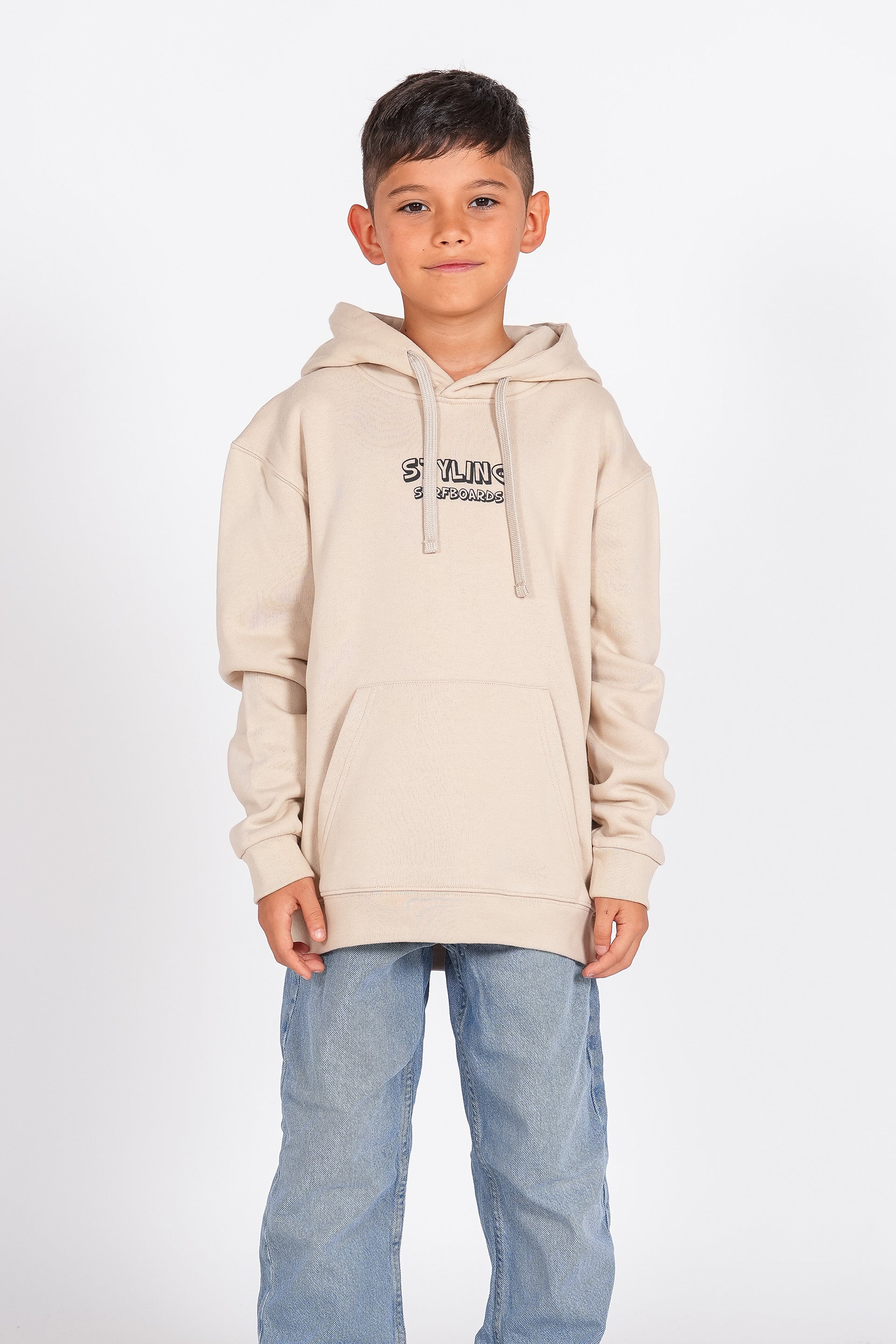 Sudadera Styling Quiver - piedra