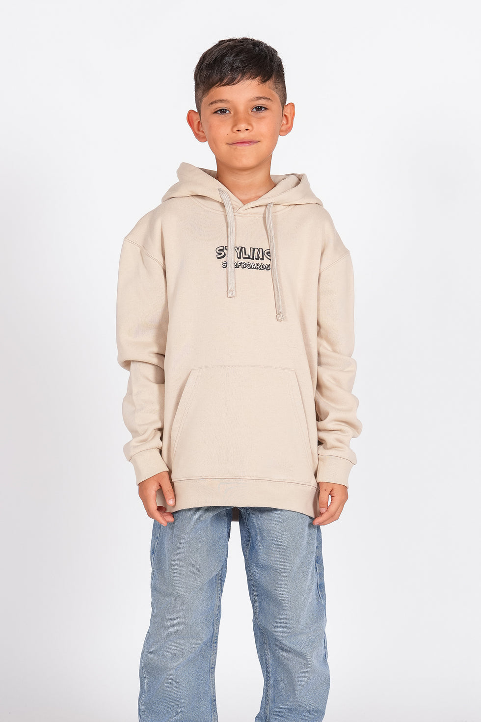 Sudadera Styling Quiver - piedra loading=