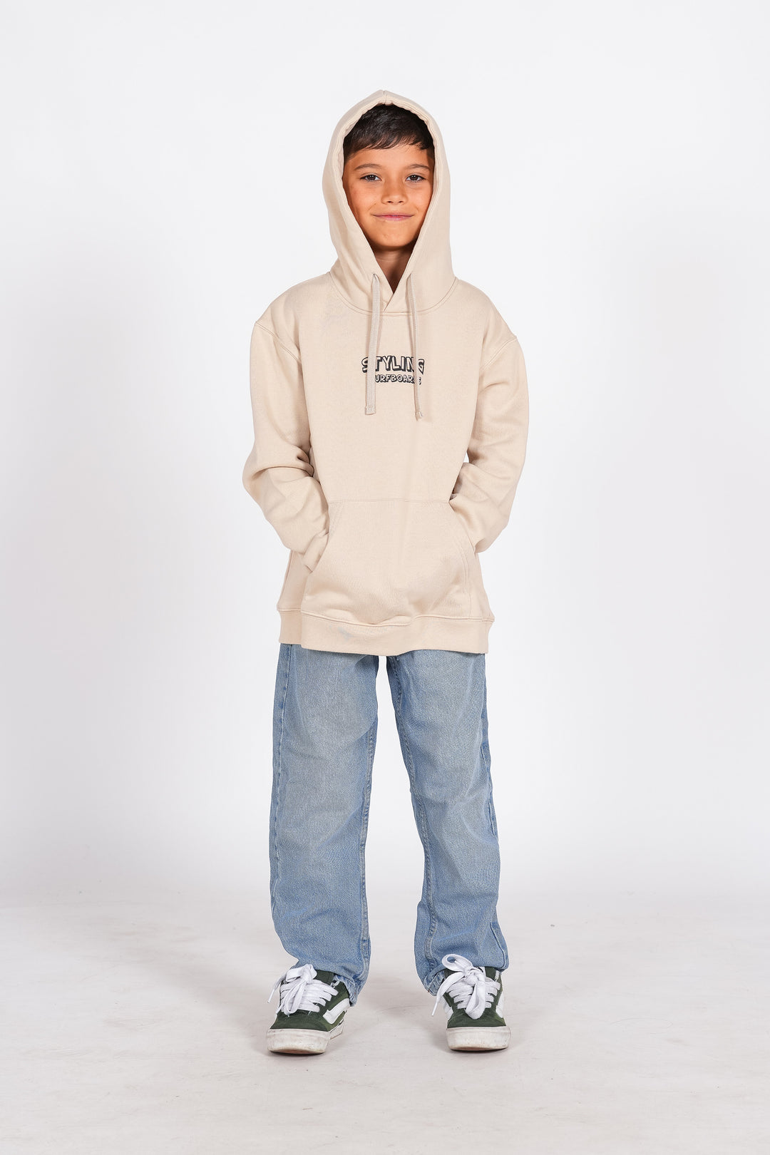 Sudadera Styling Quiver - piedra