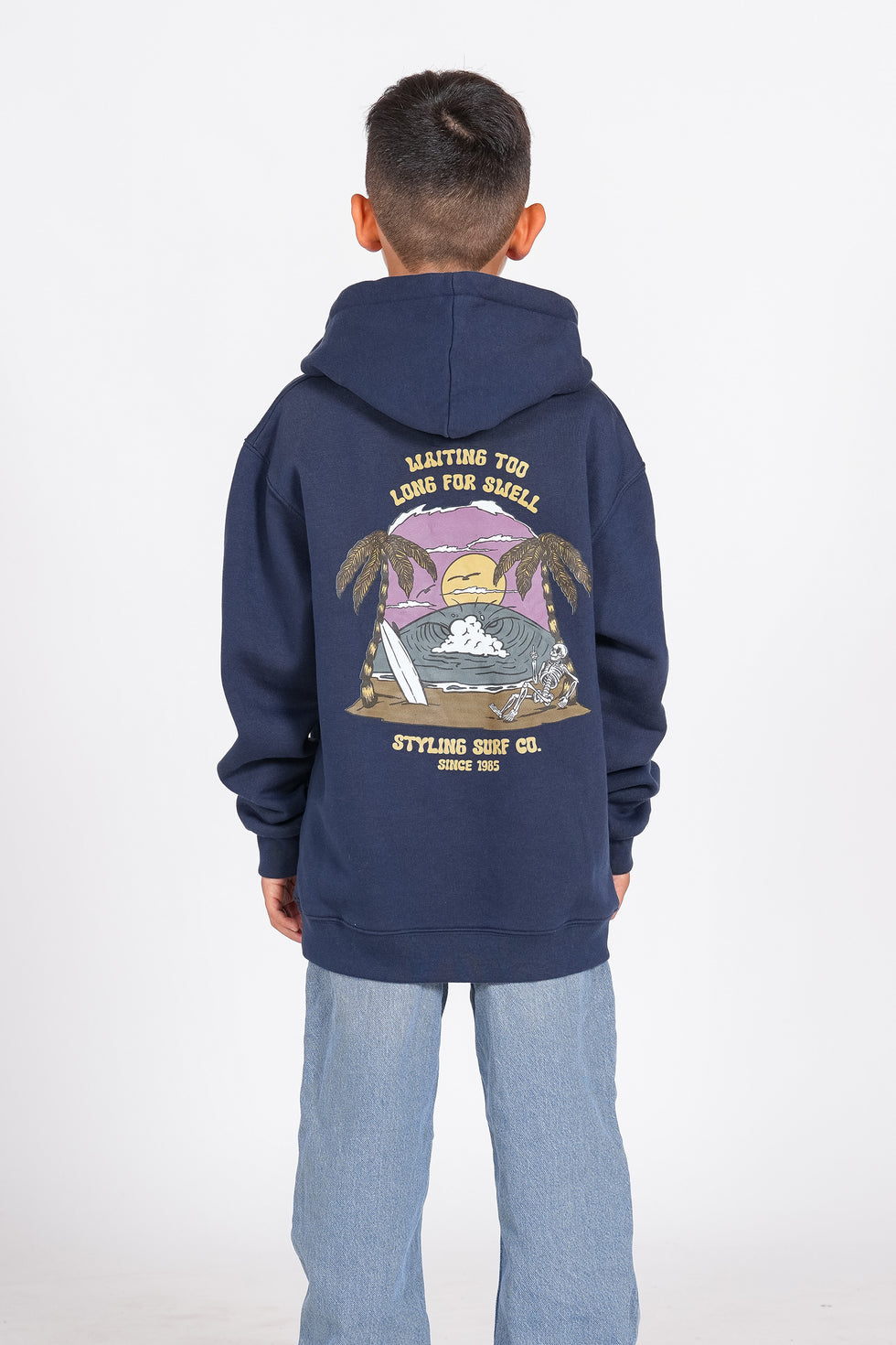 Sudadera Styling Wating For - navy loading=