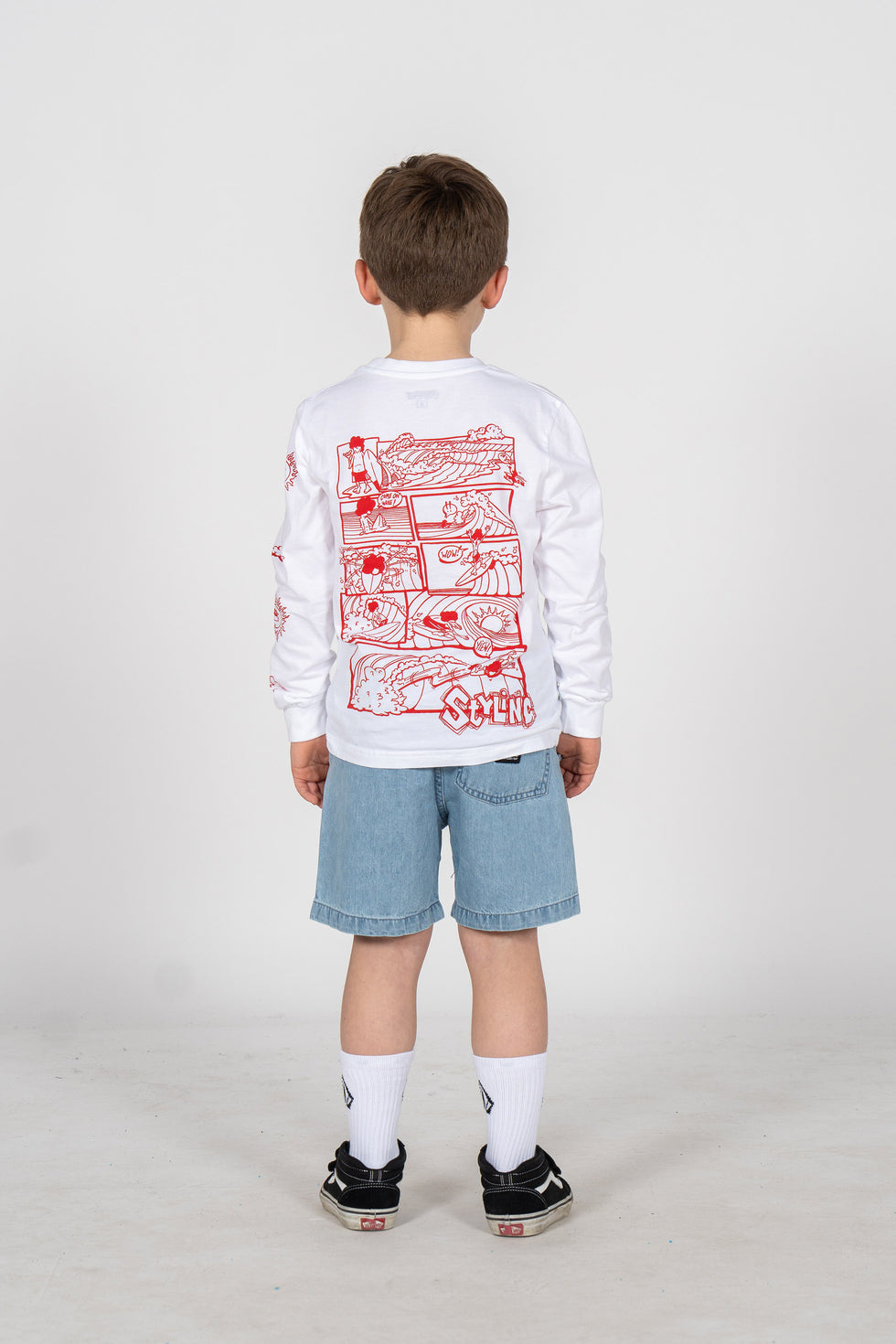Camiseta Cómic Kids- blanco