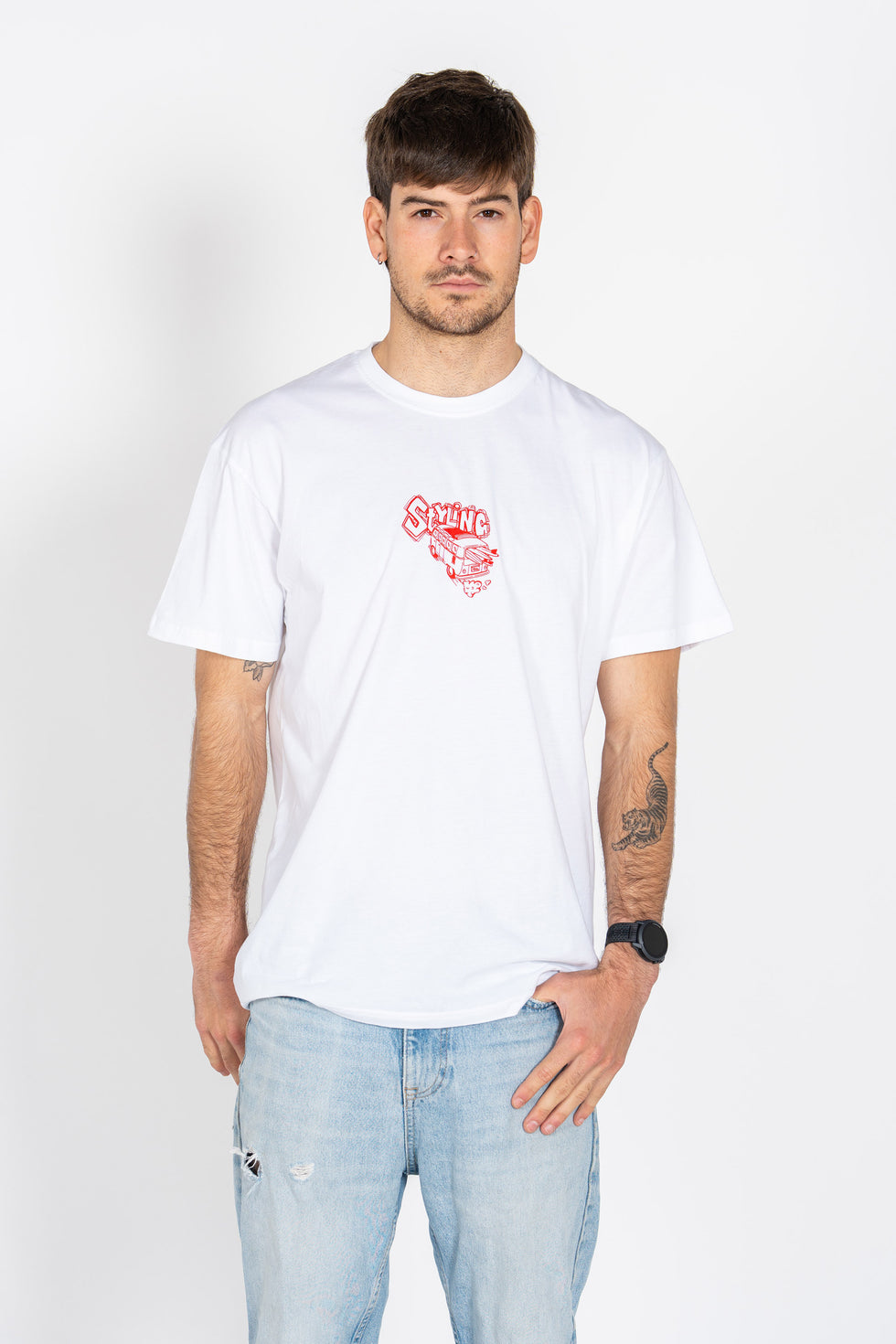 Camiseta Van - blanco