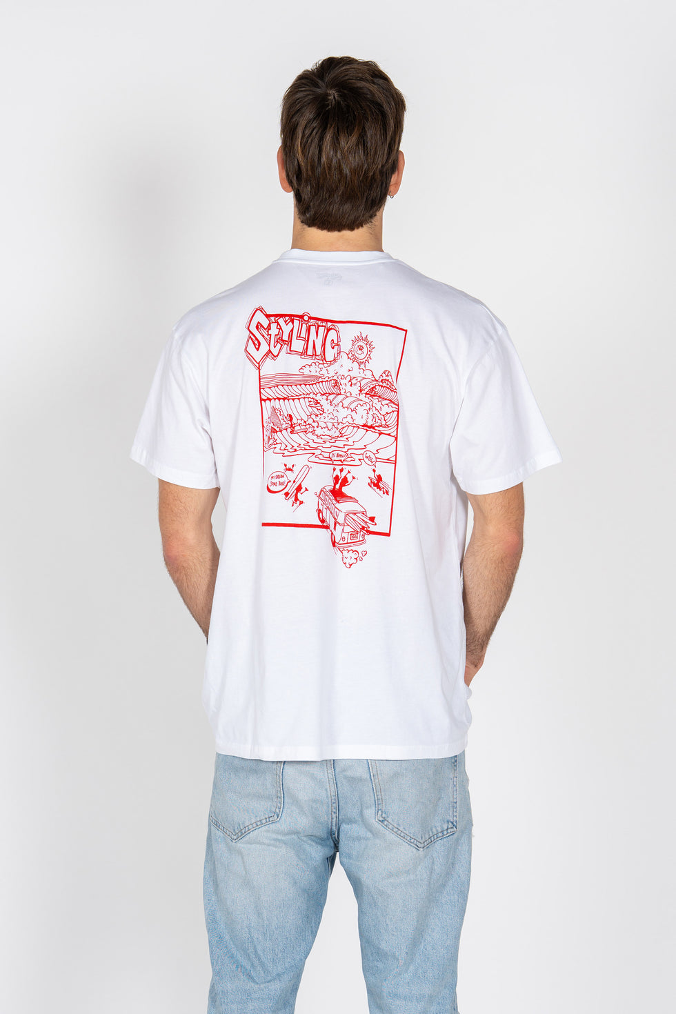 Camiseta Van - blanco loading=