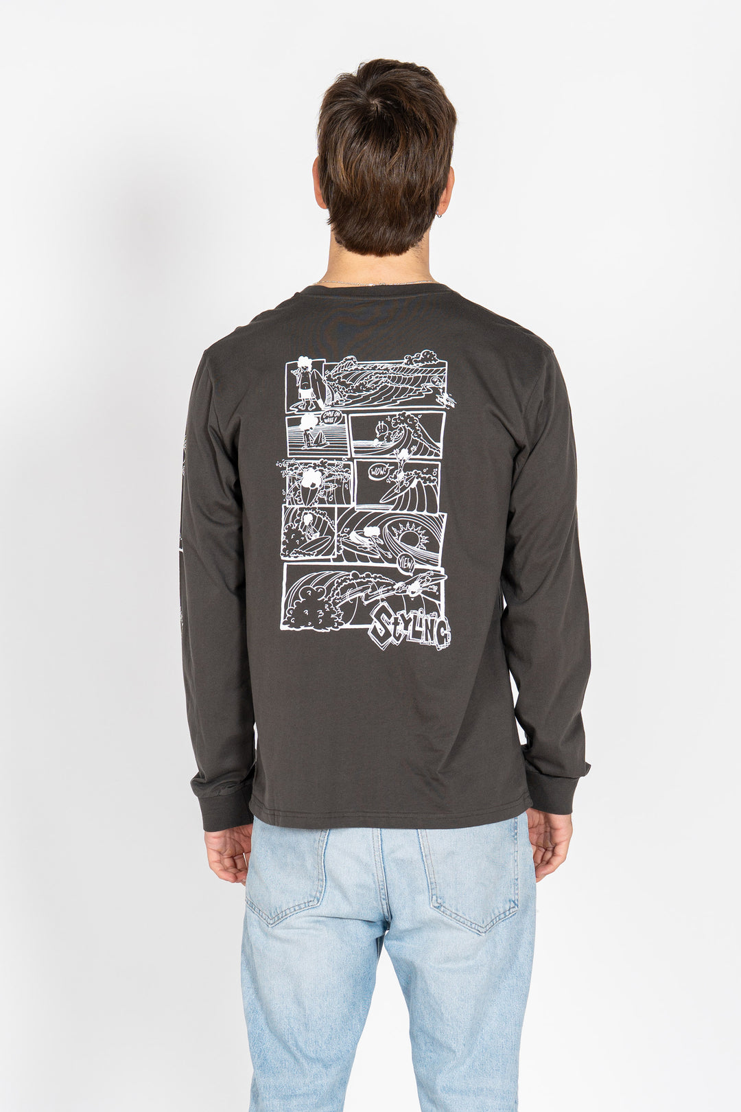 Camiseta Cómic - antracita 25