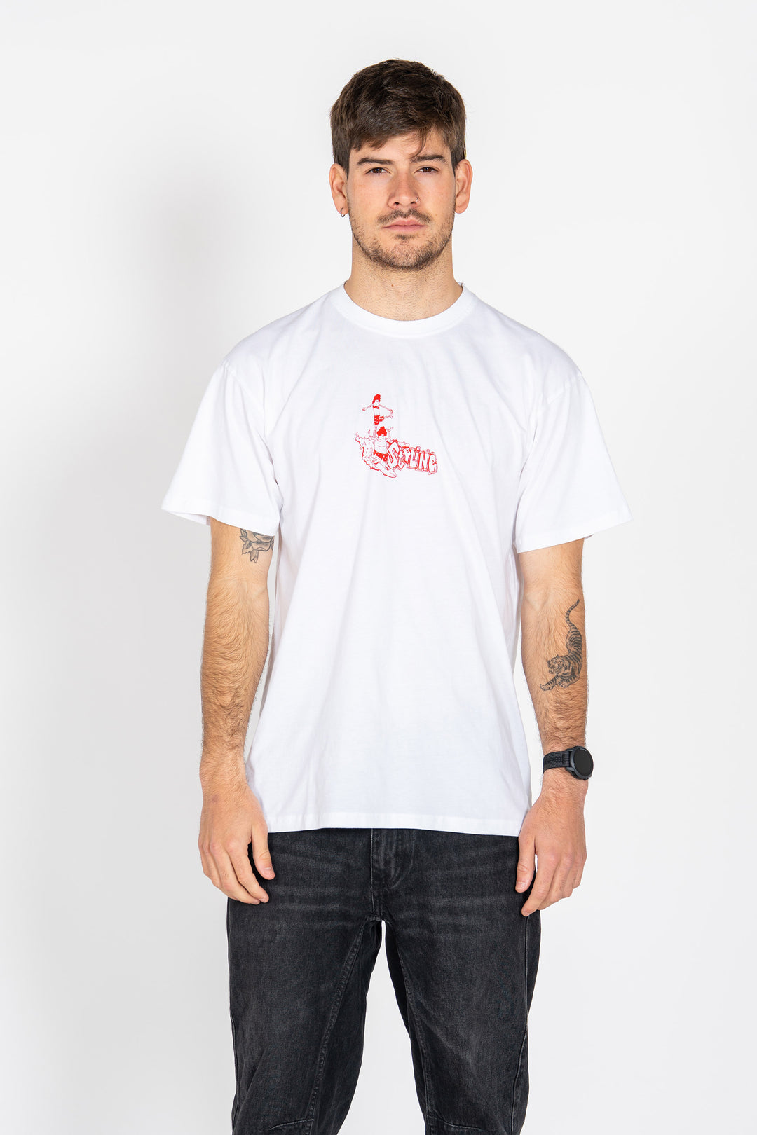 Camiseta Tandem - blanco