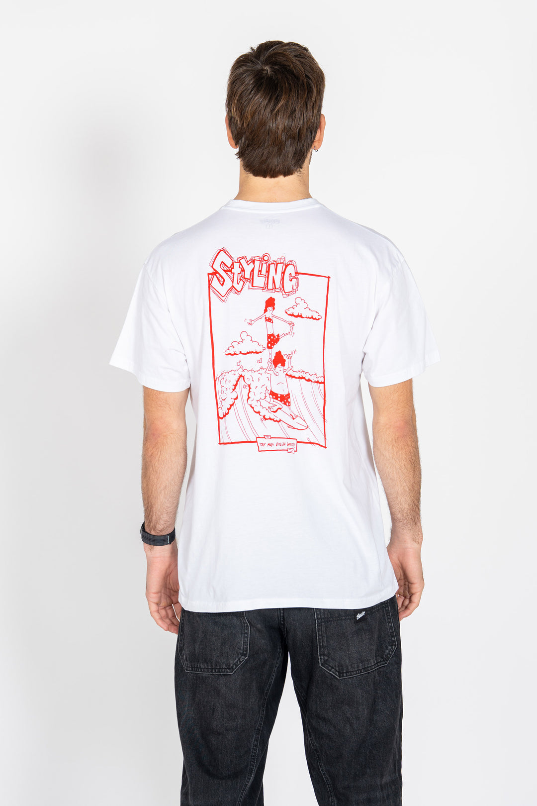 Camiseta Tandem - blanco