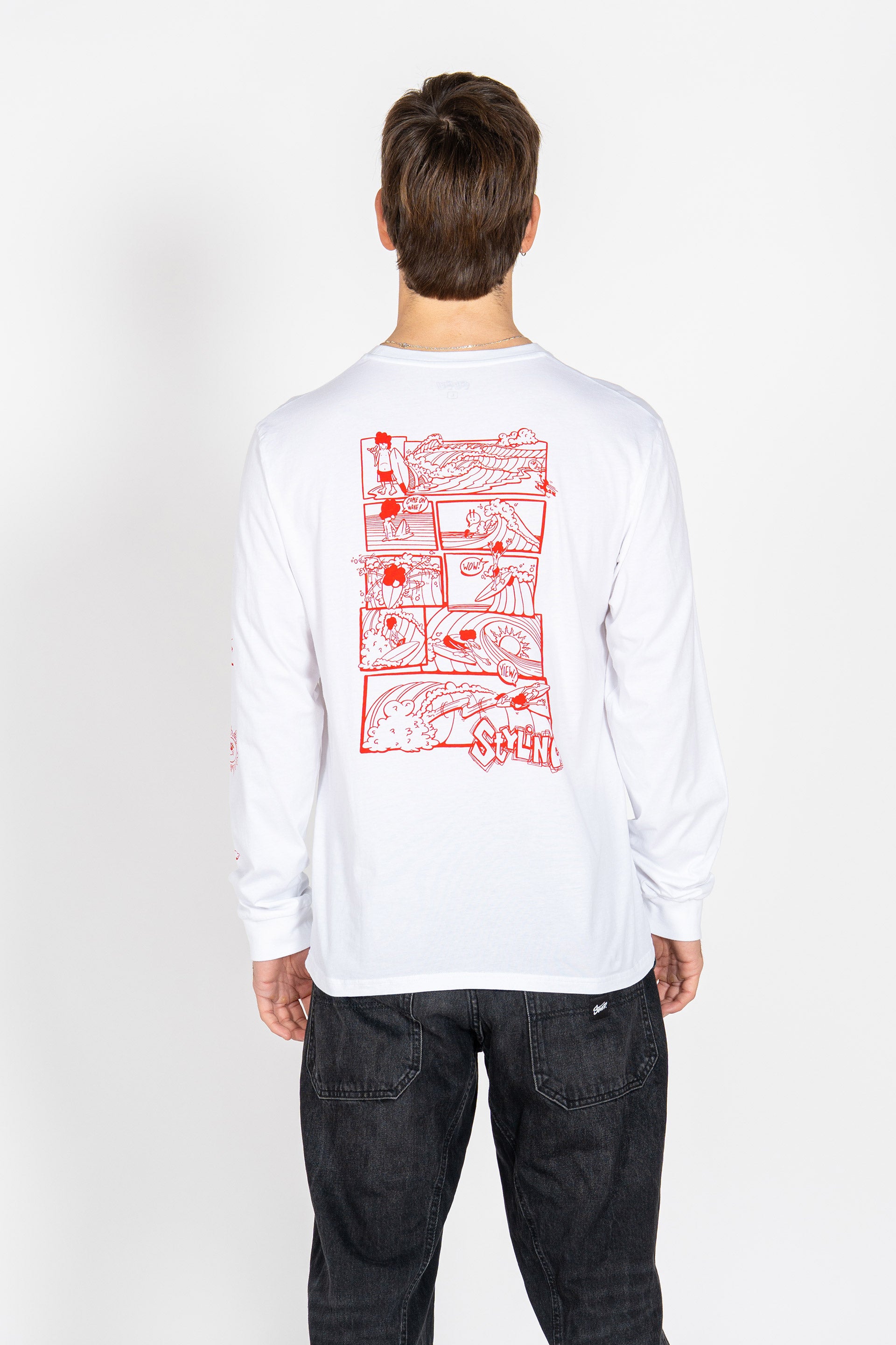 Camiseta Cómic - blanco