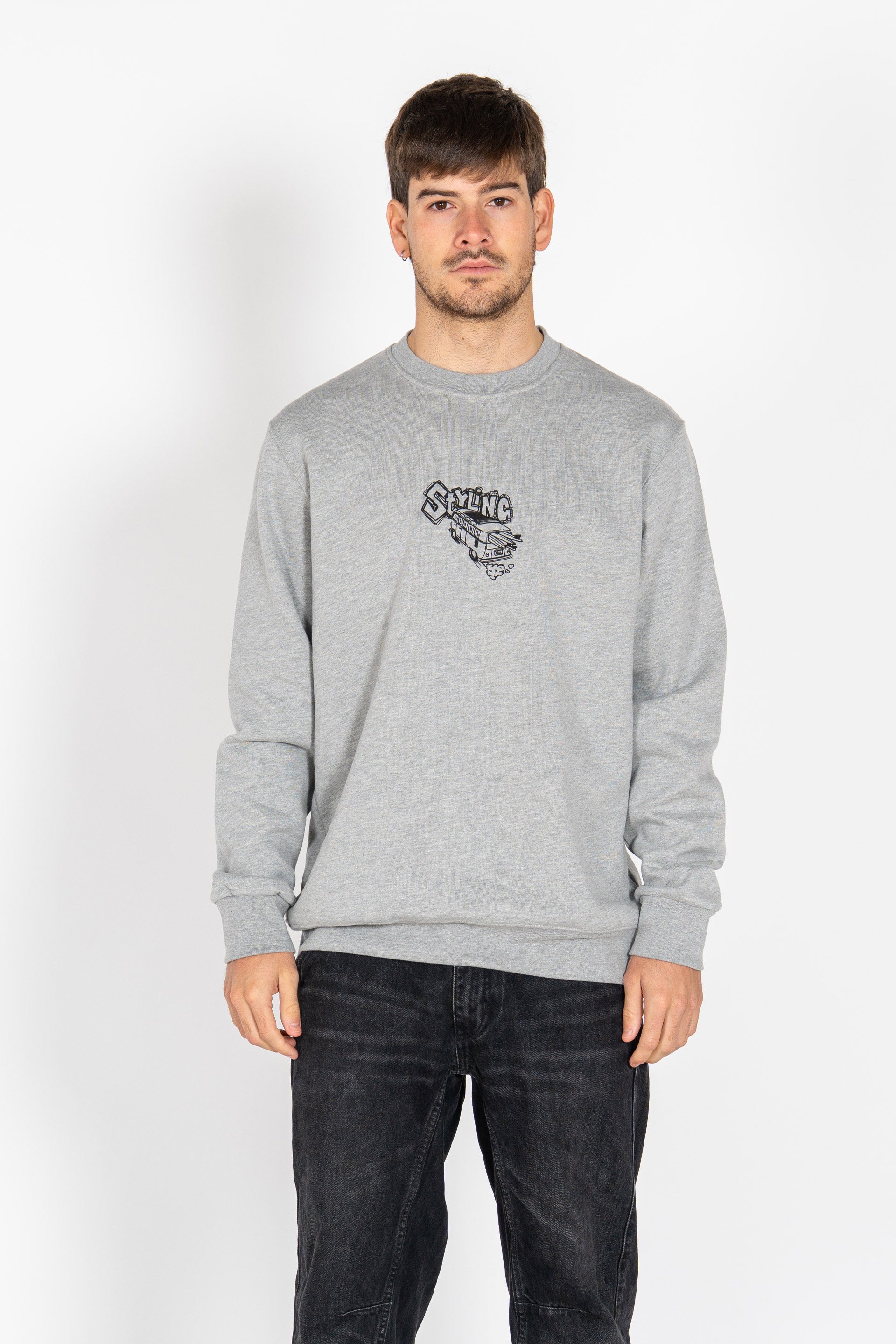 Sudadera Van - Heather Grey