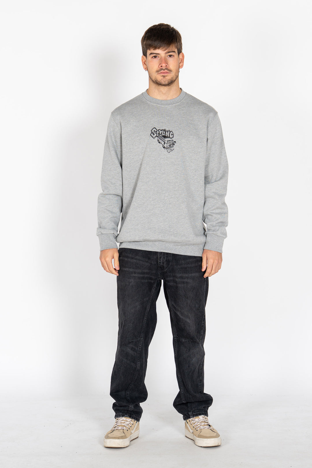 Sudadera Van - Heather Grey