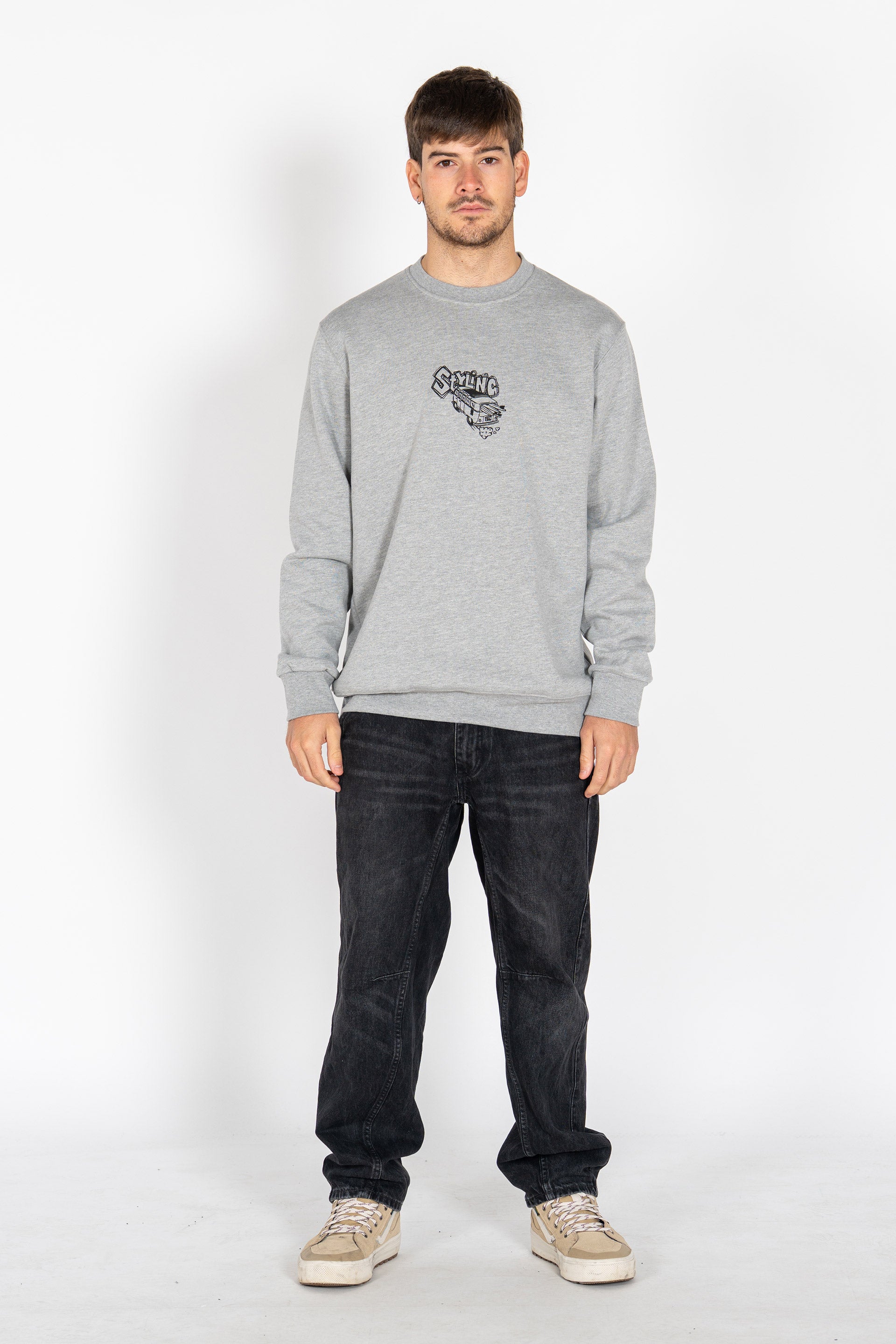 Sudadera Van - Heather Grey