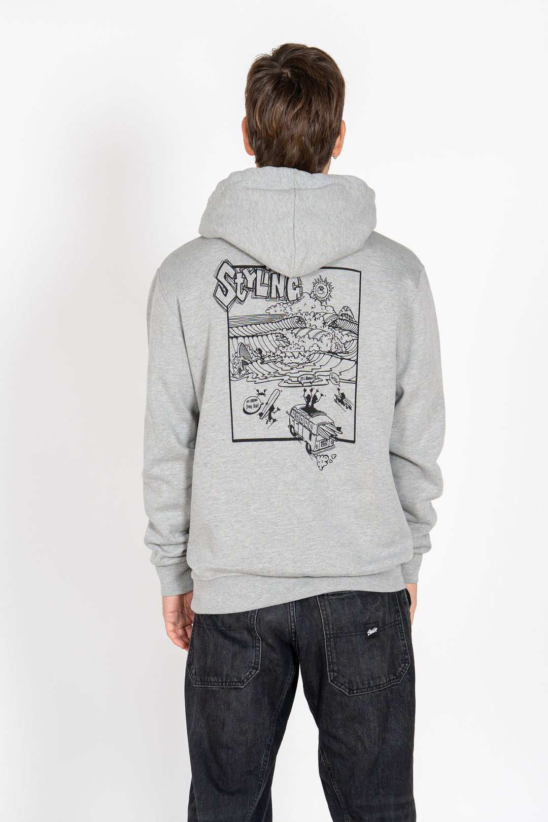 Sudadera Van - Heather Grey