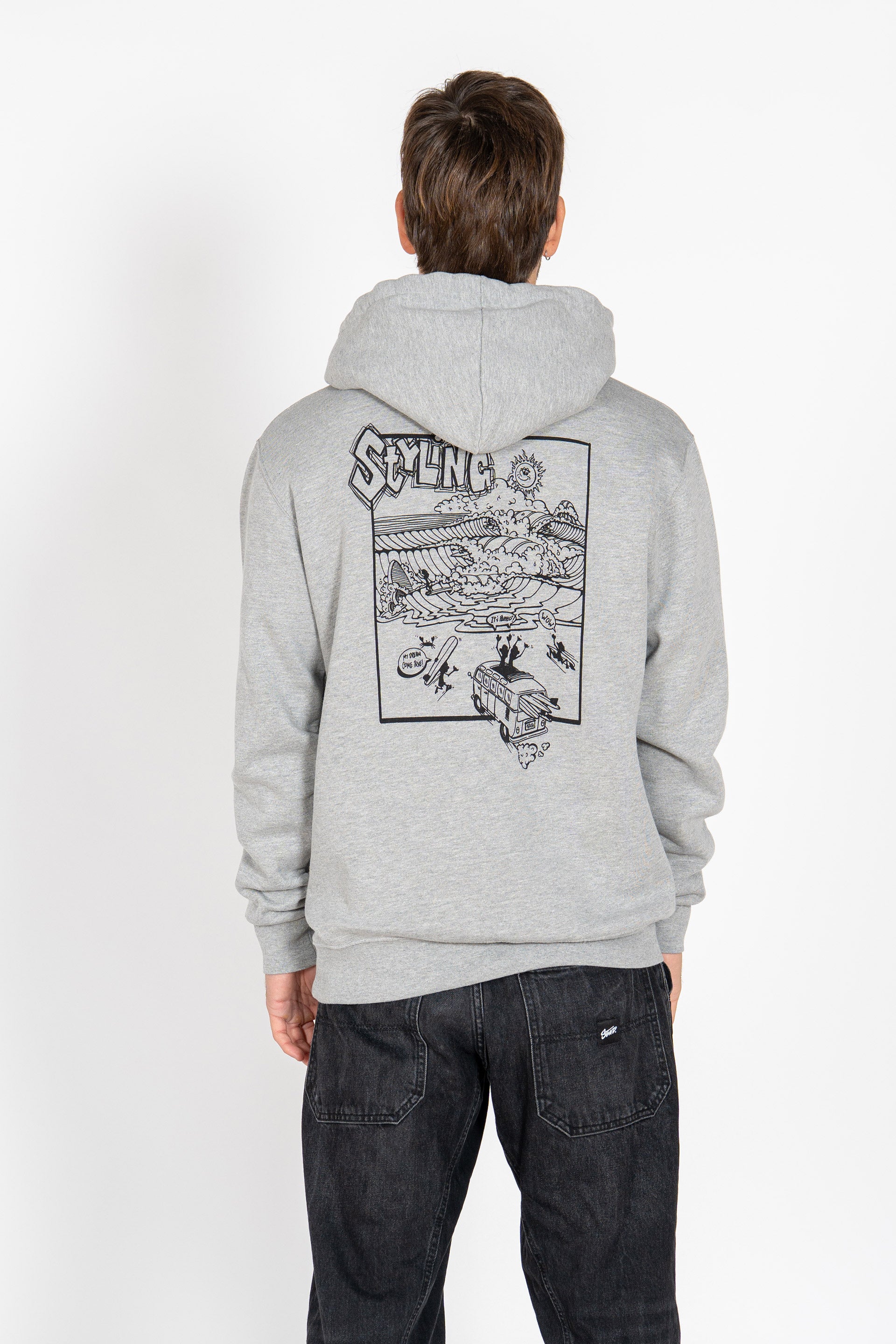 Sudadera Van - Heather Grey