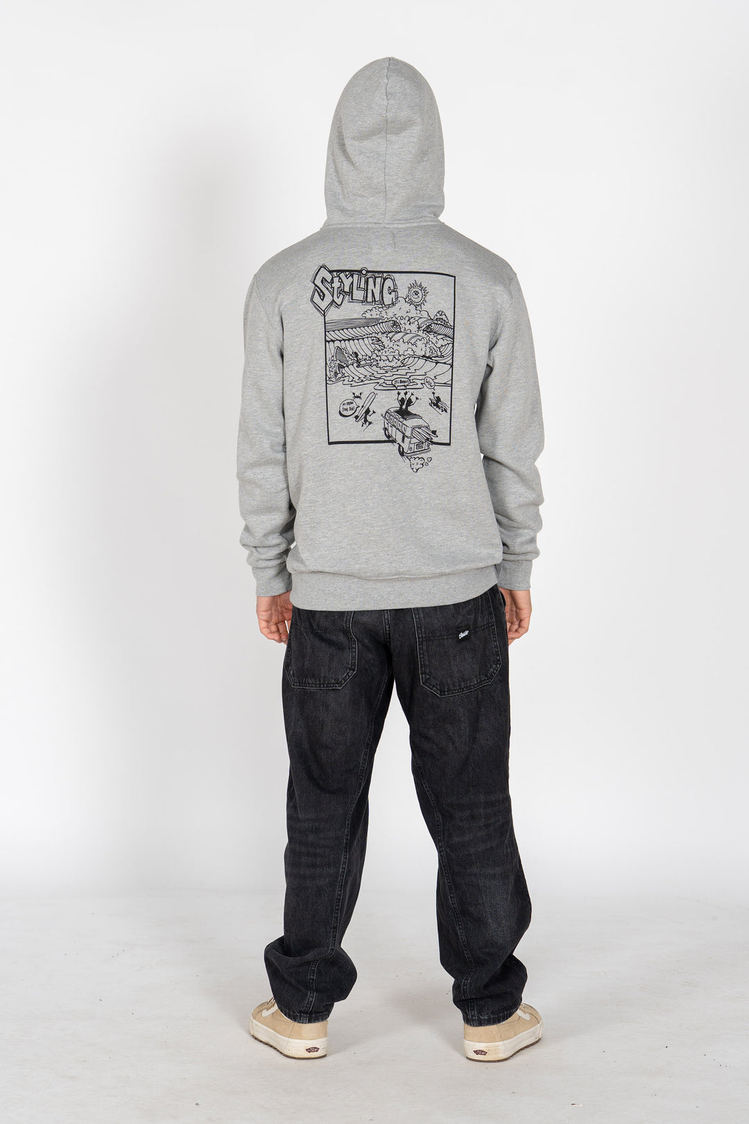 Sudadera Van - Heather Grey
