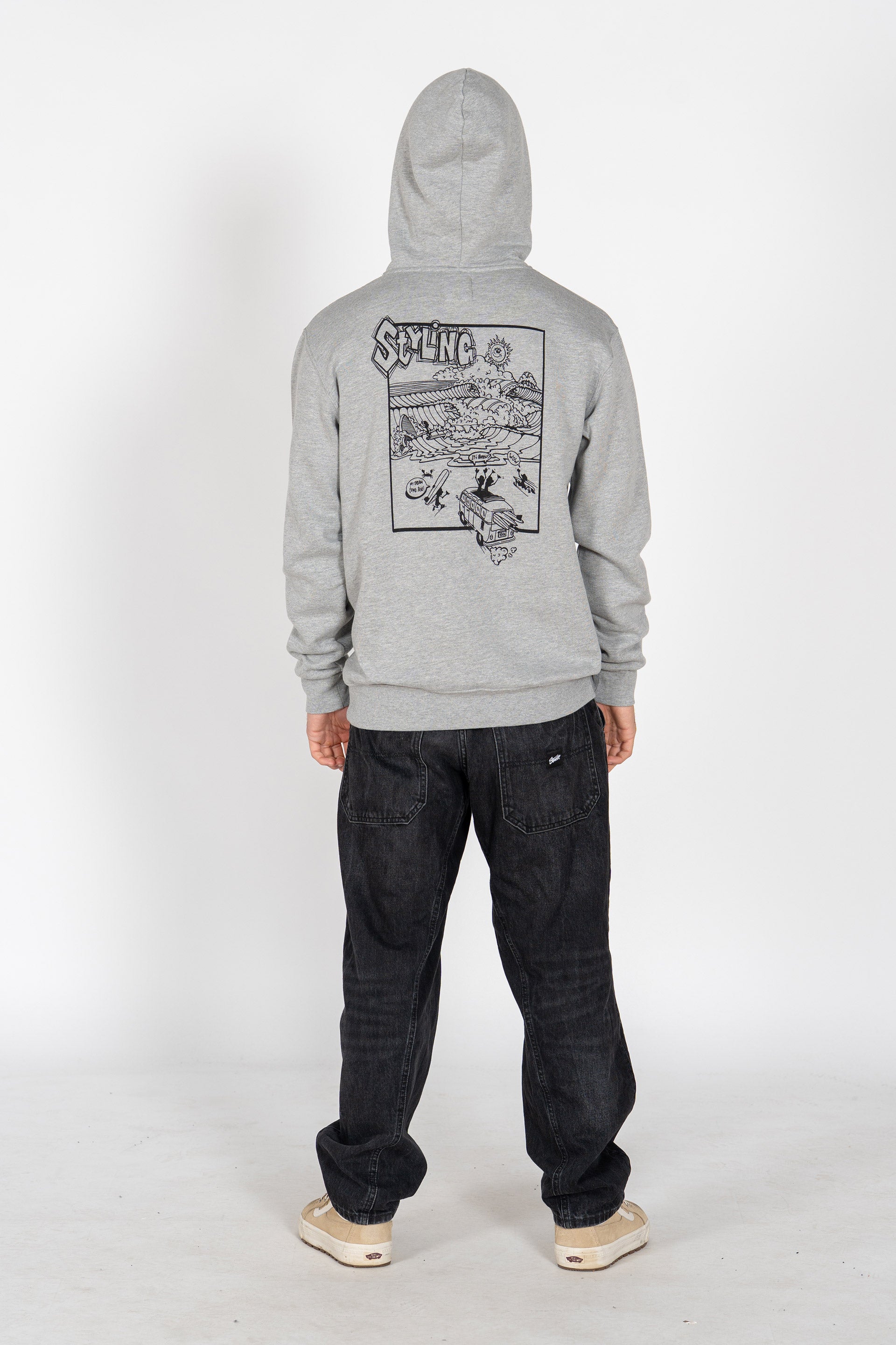 Sudadera Van - Heather Grey