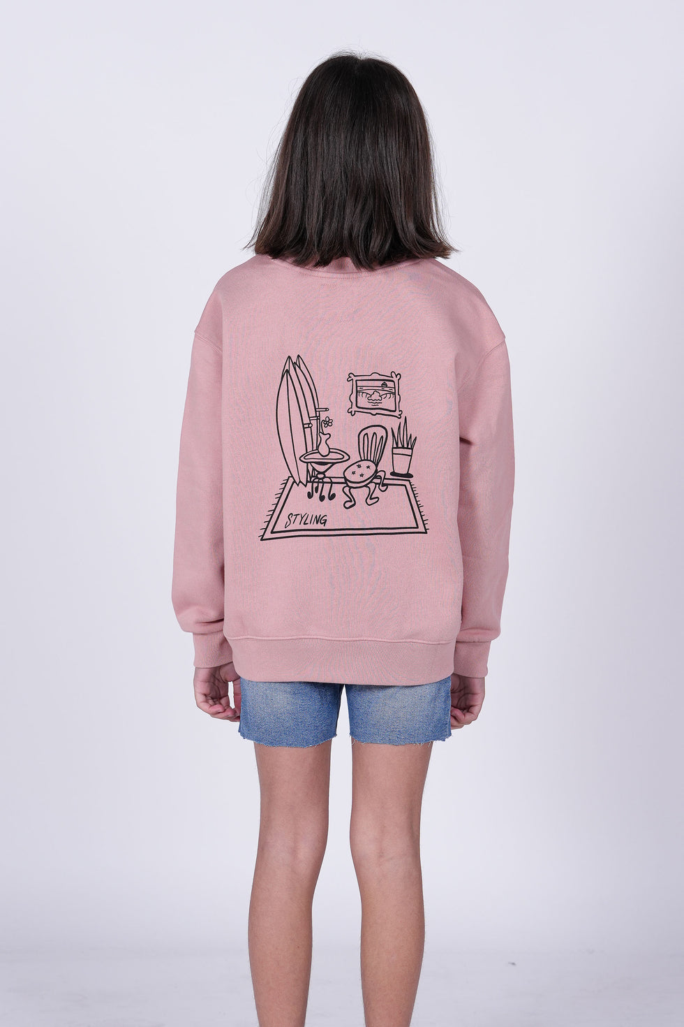 Sudadera Living Room - rosa loading=