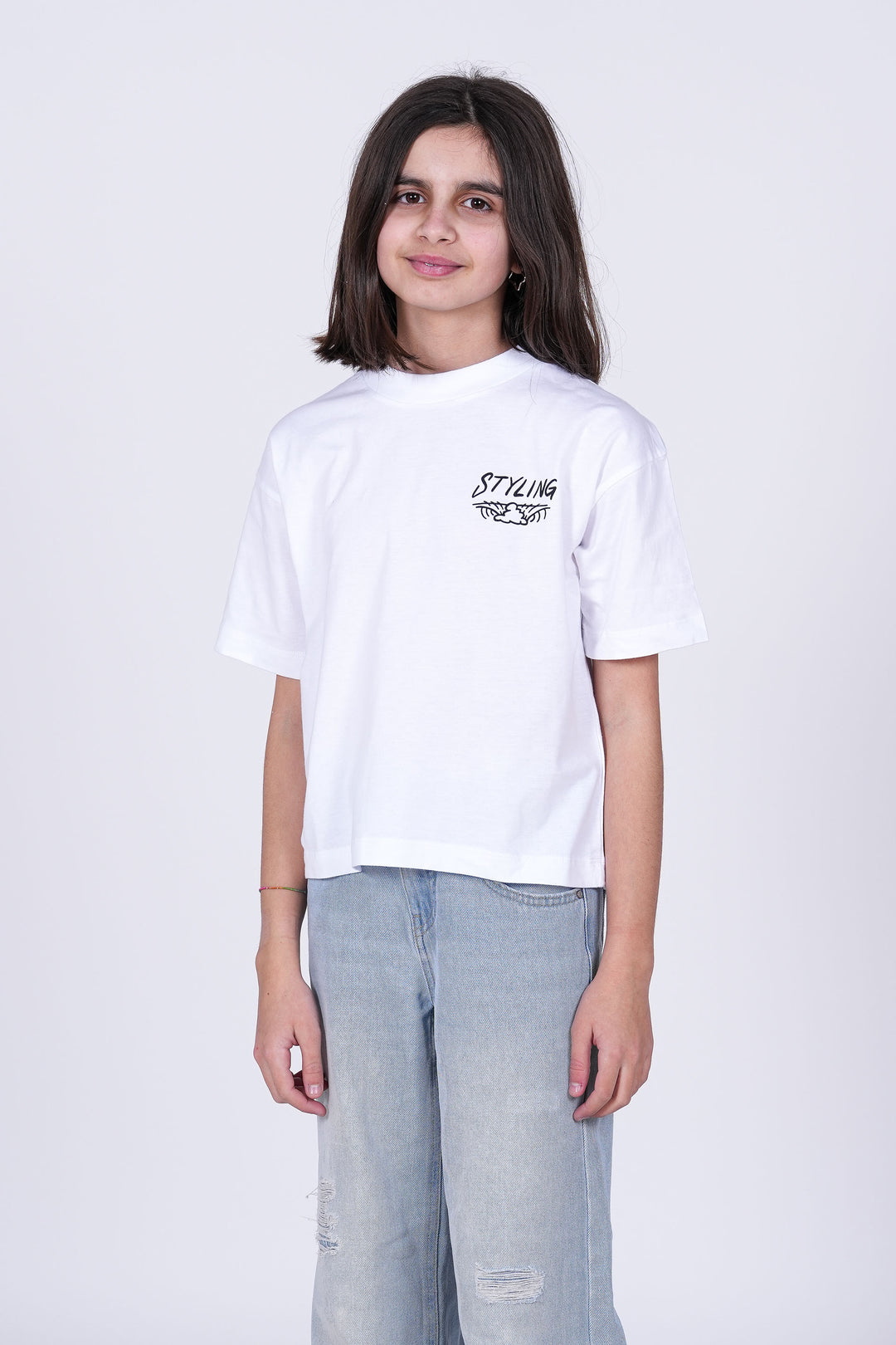 Camiseta Living Room - blanco