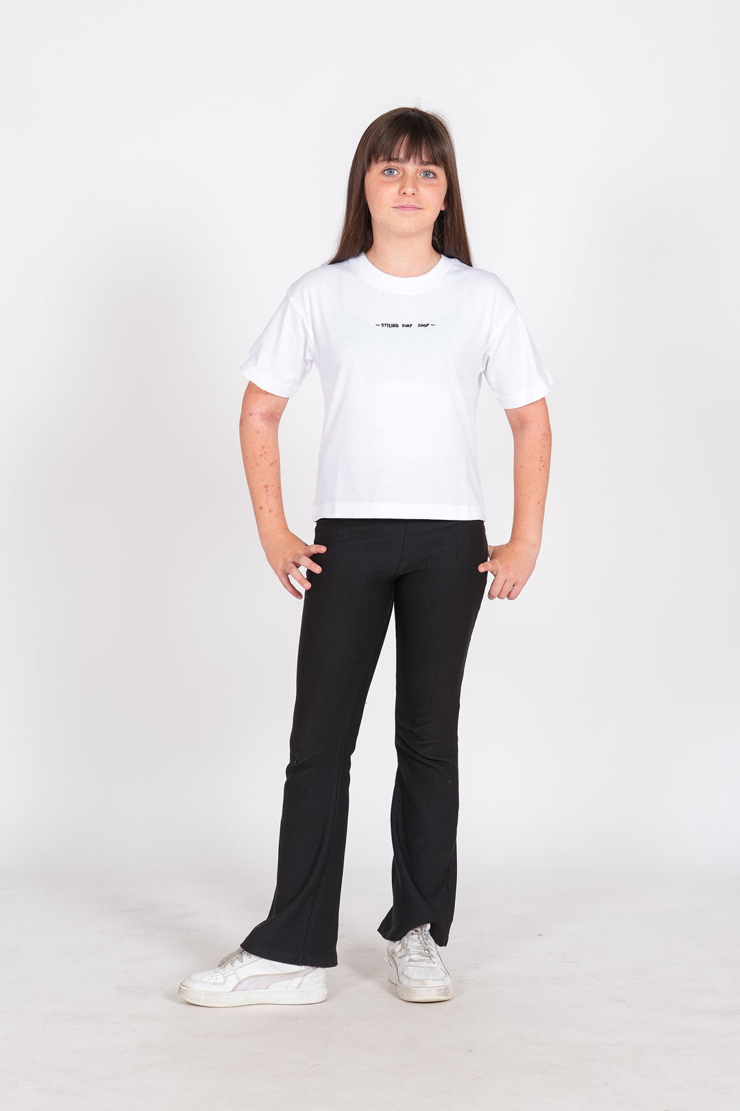 Camiseta Styling Palmeras - blanco