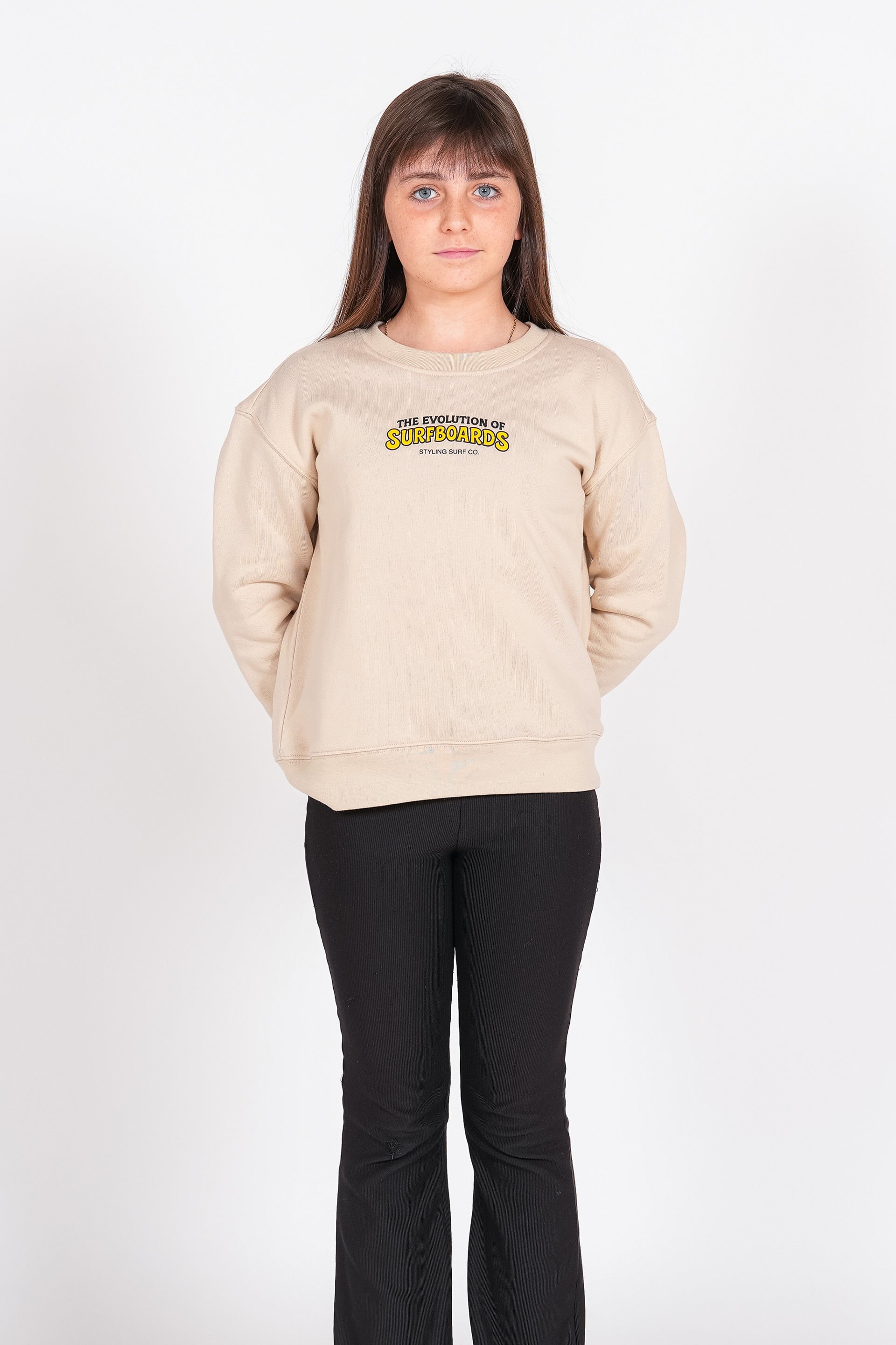 Sudadera Styling Evo - piedra