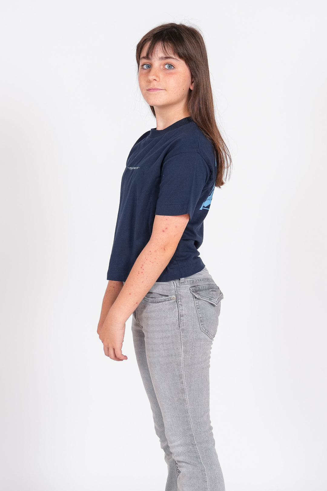 Camiseta Styling Palmeras - navy