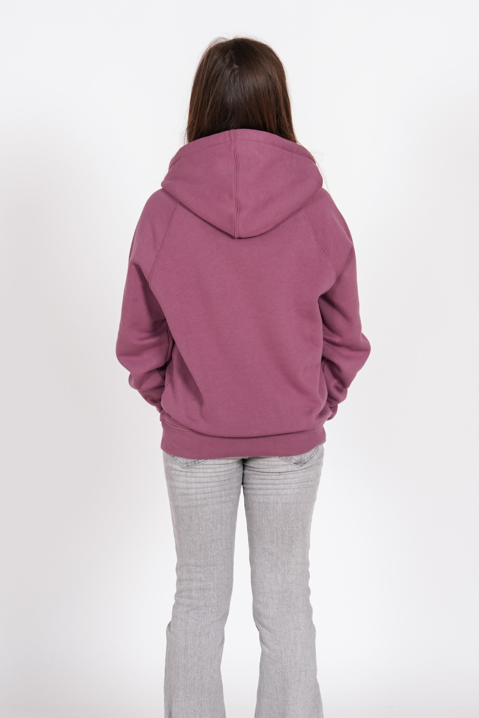 Sudadera Styling Flowers - cabernet