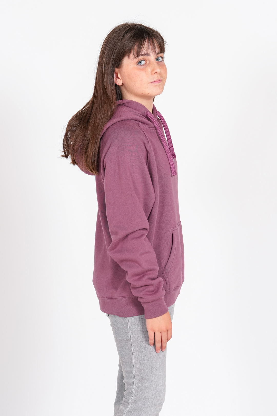 Sudadera Styling Flowers - cabernet