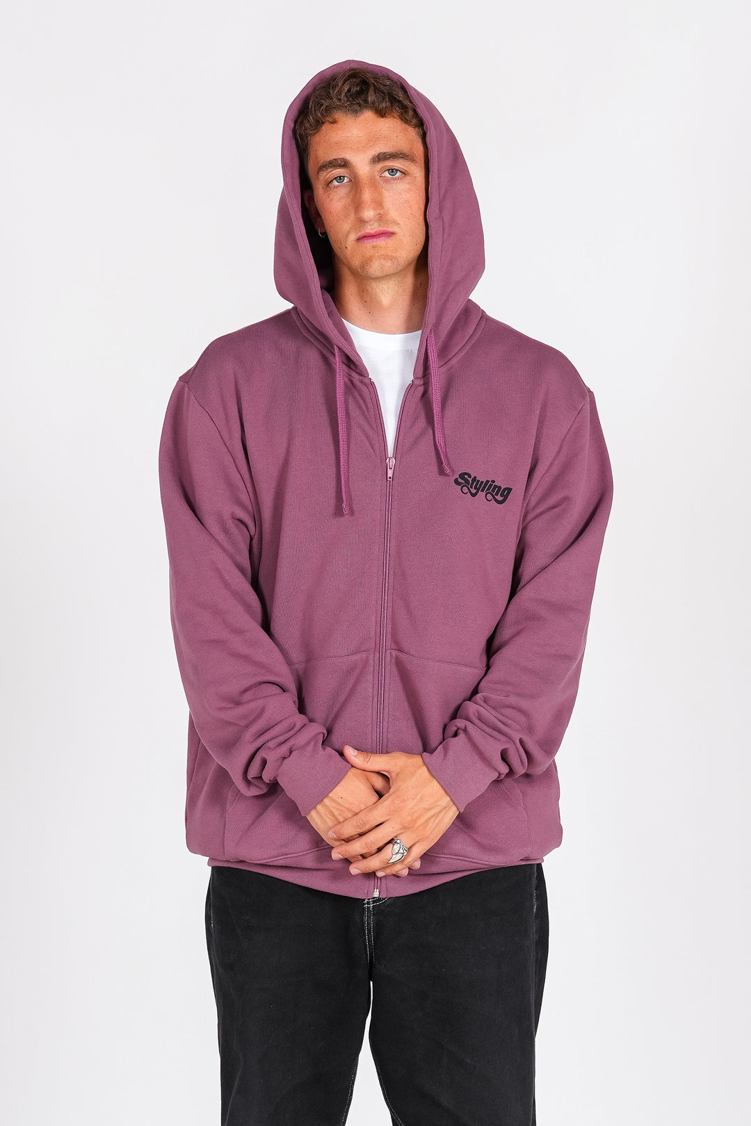 Sudadera Styling Fin - cabernet