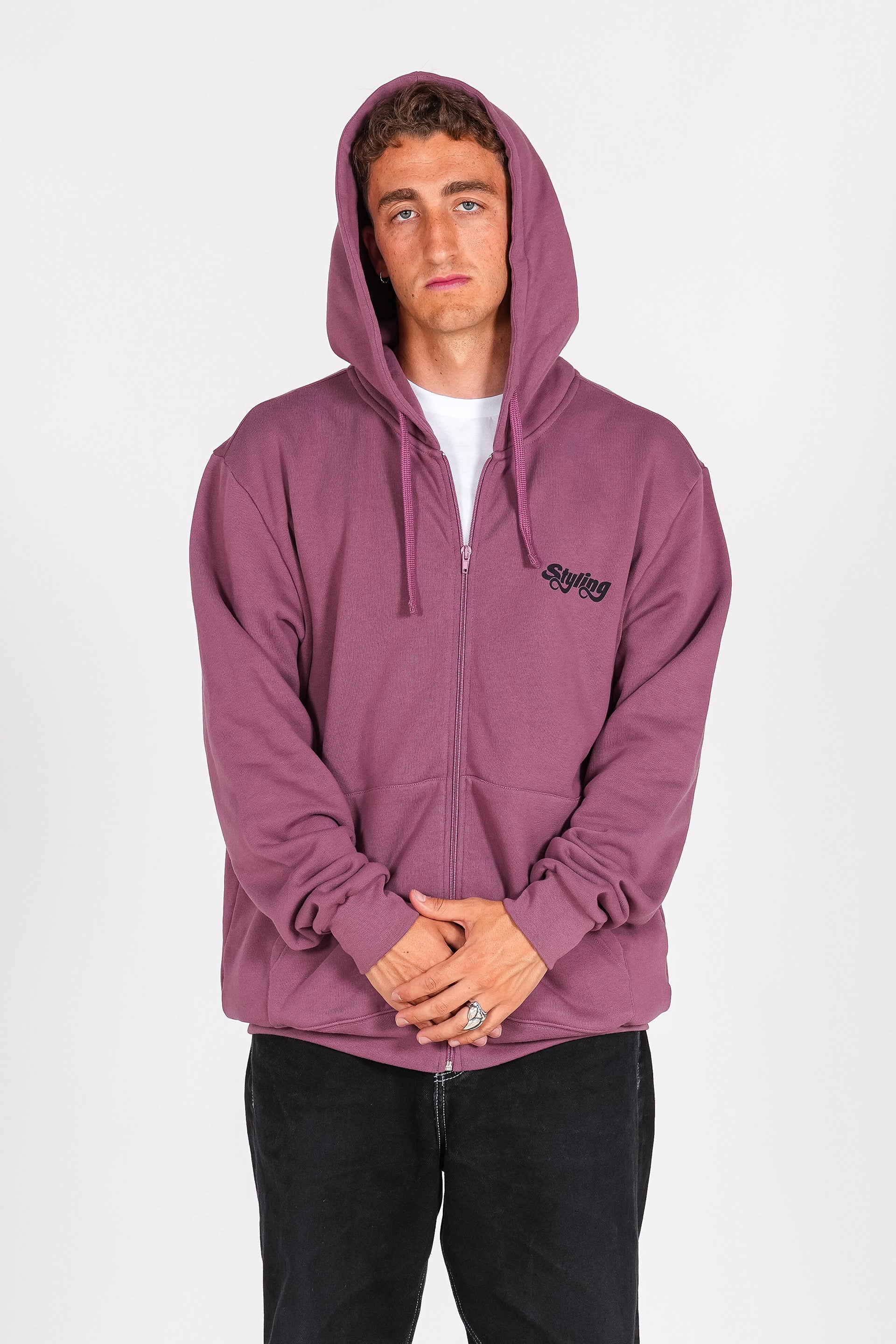 Sudadera Styling Fin - cabernet