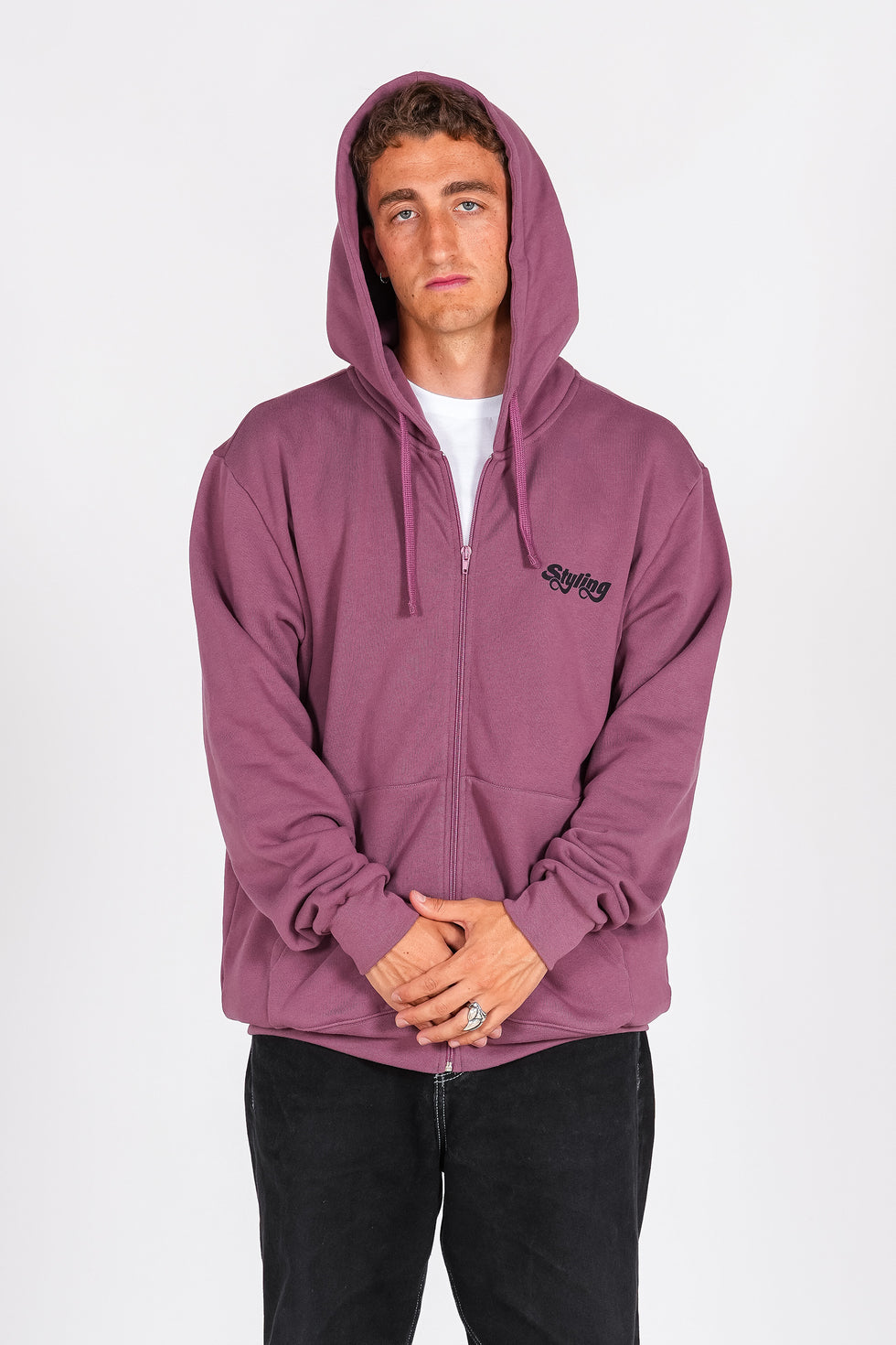 Sudadera Styling Fin - cabernet