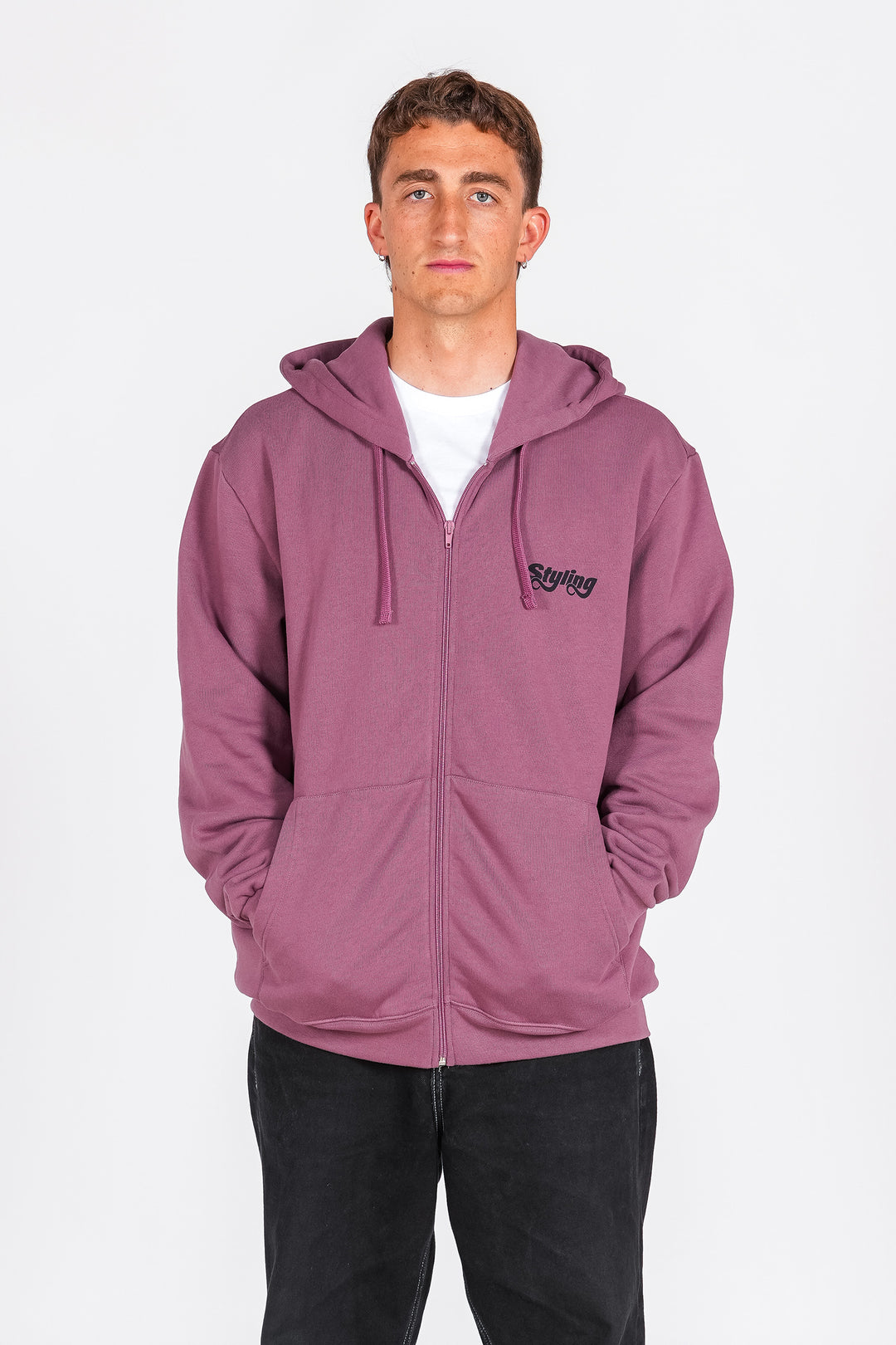 Sudadera Styling Fin - cabernet