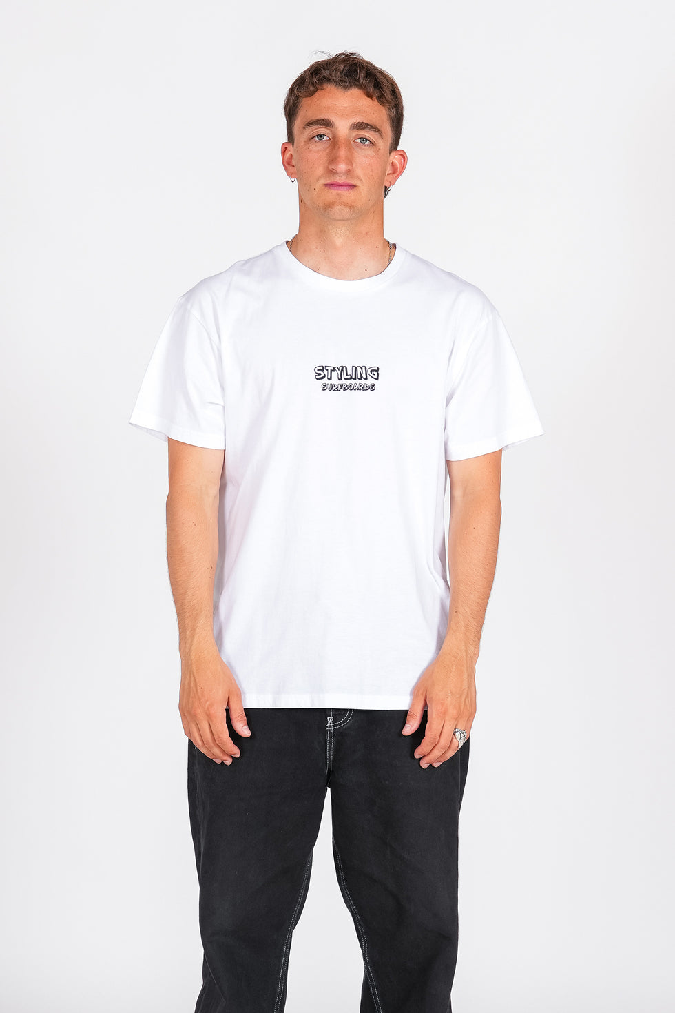 Camiseta Styling Quiver - blanco loading=