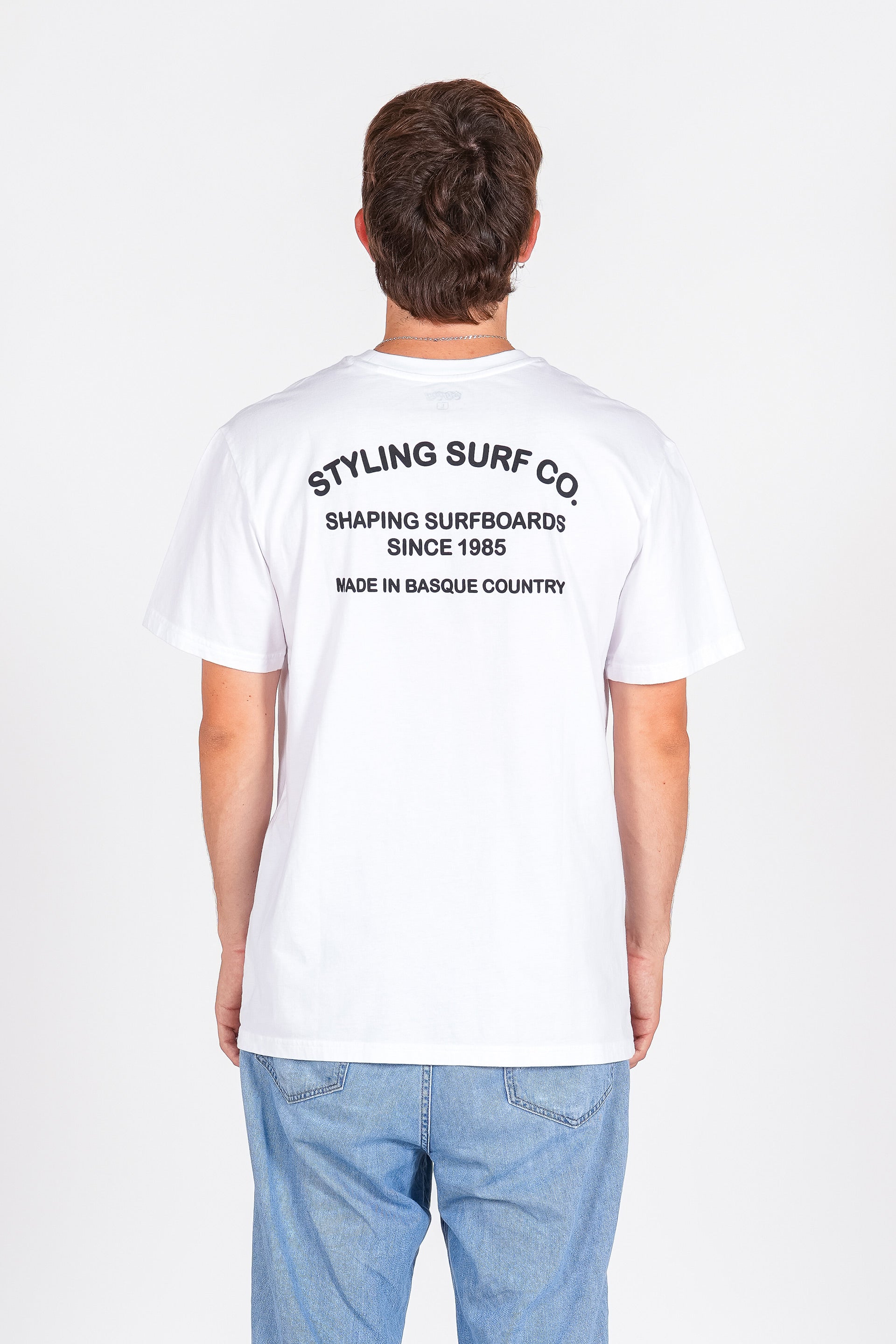 Camiseta Styling Surf Co. - blanco