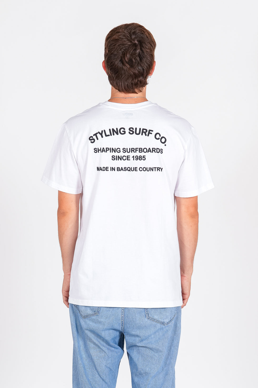 Camiseta Styling Surf Co. - blanco