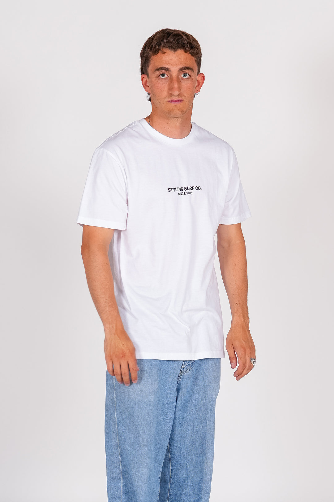 Camiseta Styling Surf Co. - blanco