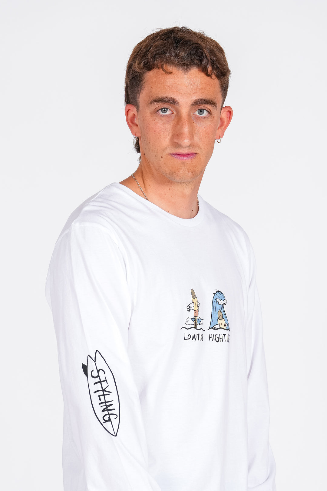Camiseta Styling Tides - blanco