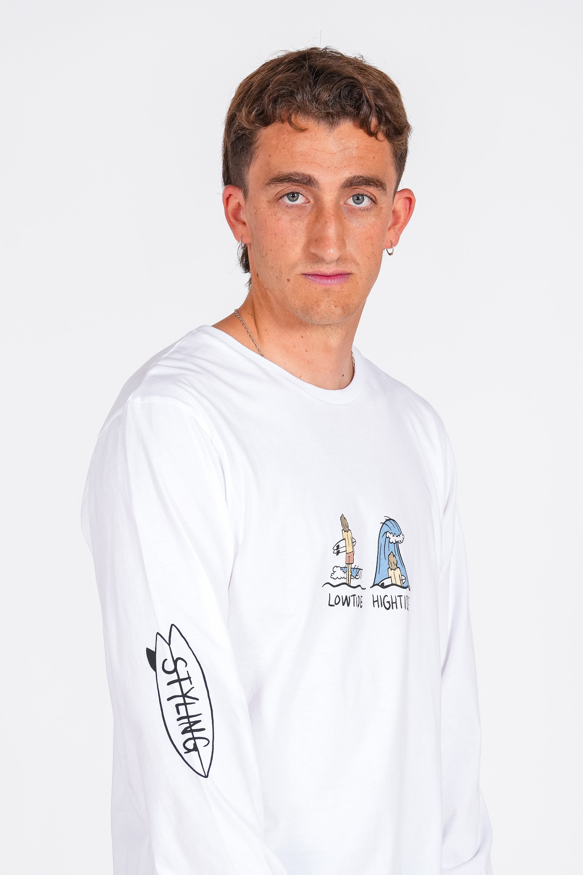 Camiseta Styling Tides - blanco