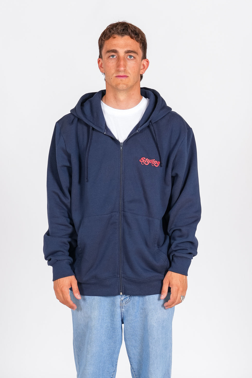 Sudadera Styling Circulo - navy